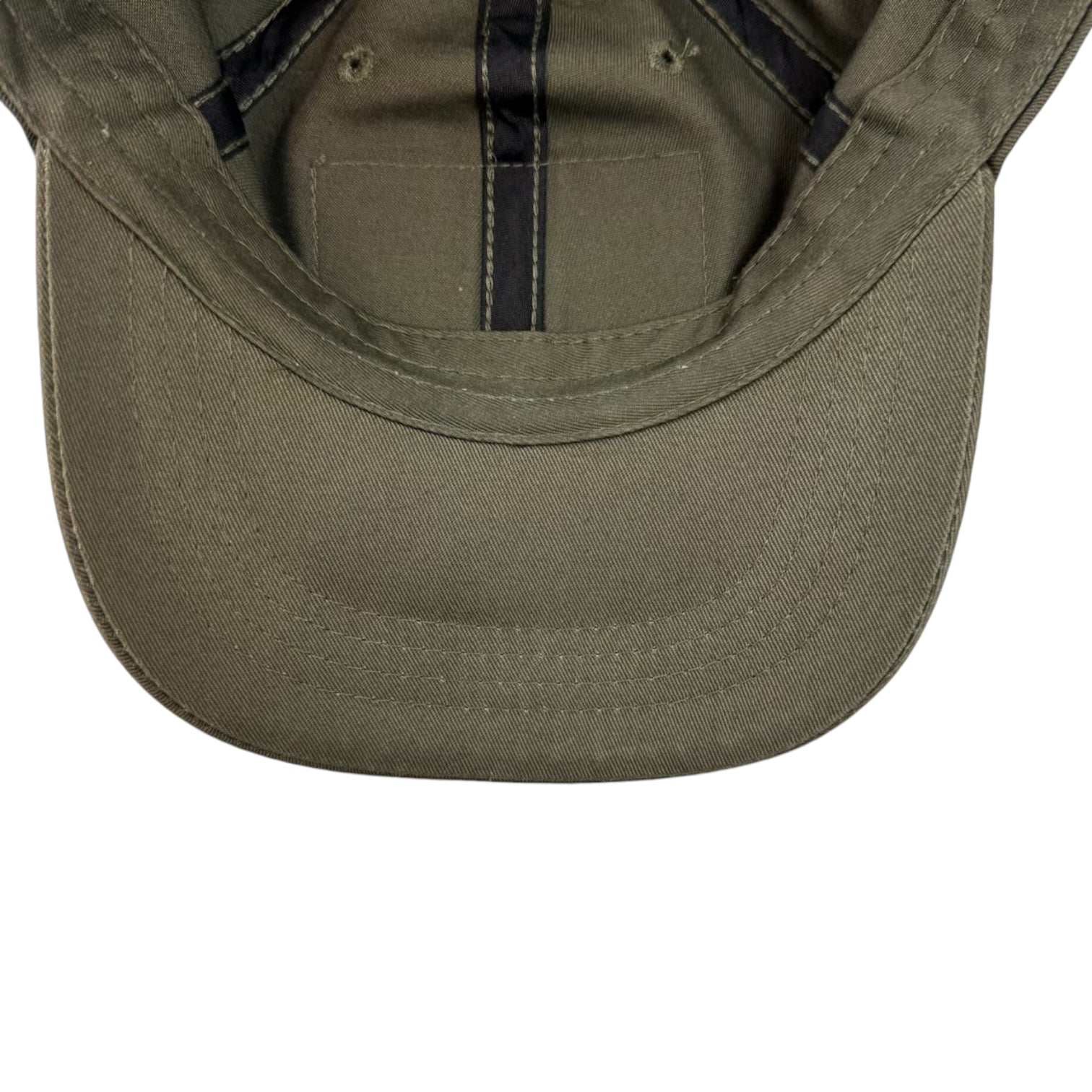 Vintage Military Strapback Hat Olive