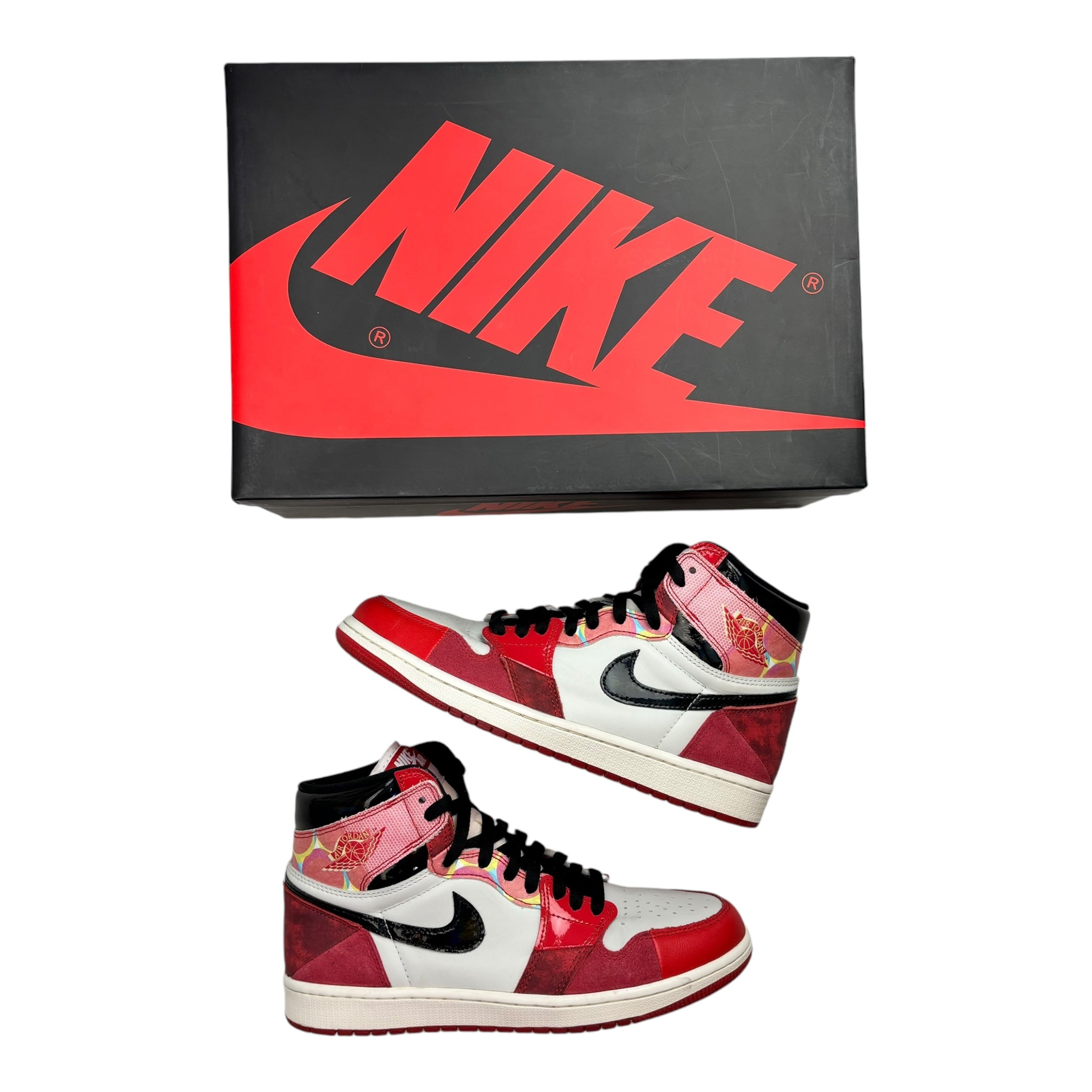 Jordan 1 Retro High OG Spider-Man Across The Spider-Verse (Used)