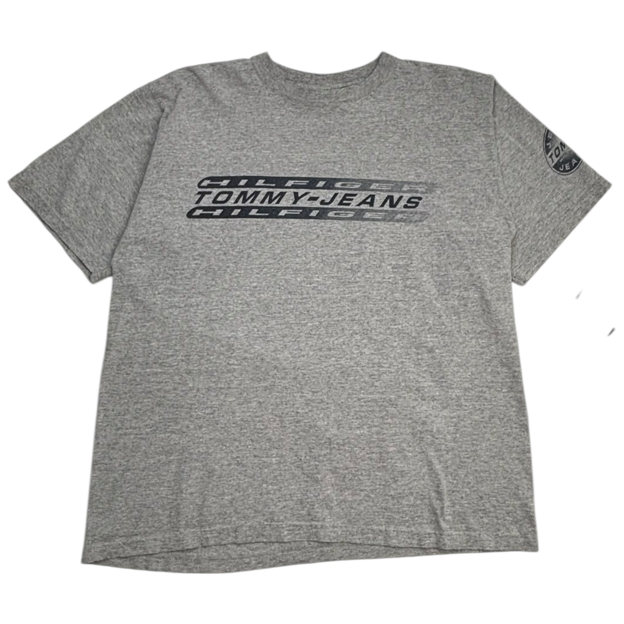 Vintage Y2K Tommy Jeans T-Shirt Grey