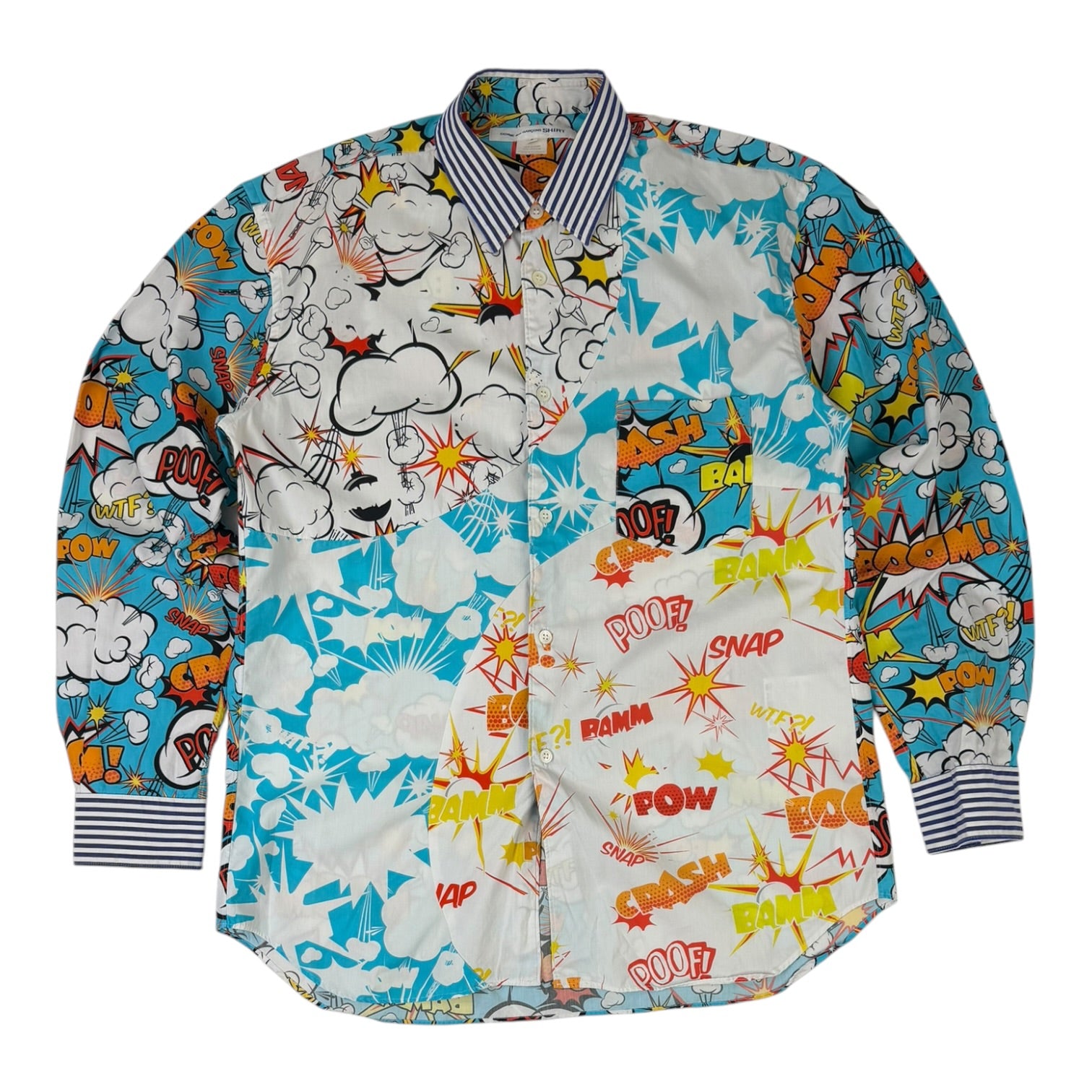 Comme des Garçons 2019 A/W Comic Print Button-Up