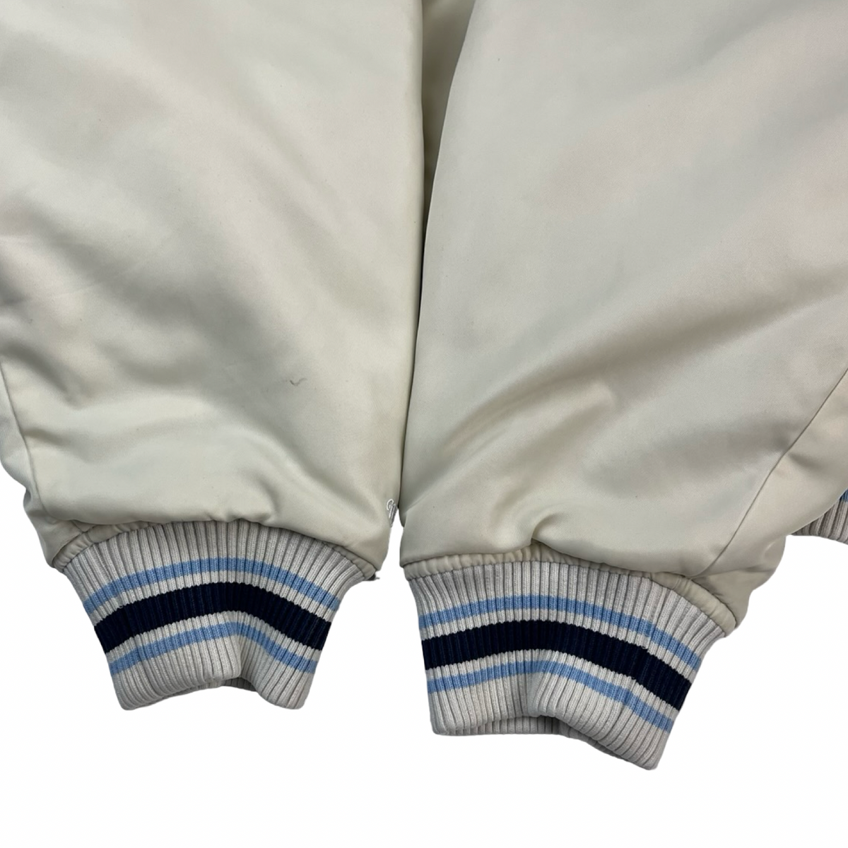 Supreme Mitchell & Ness Camo Logo Varsity Jacket White