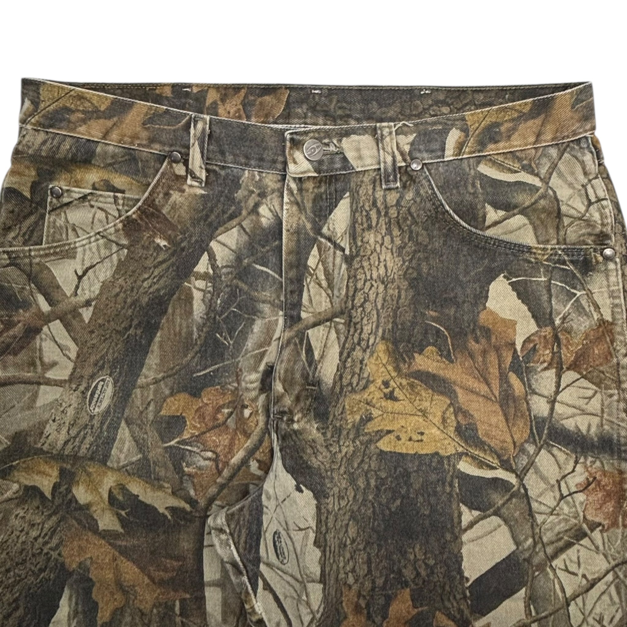 Vintage Wrangler Pro Gear Real Tree Camo Denim