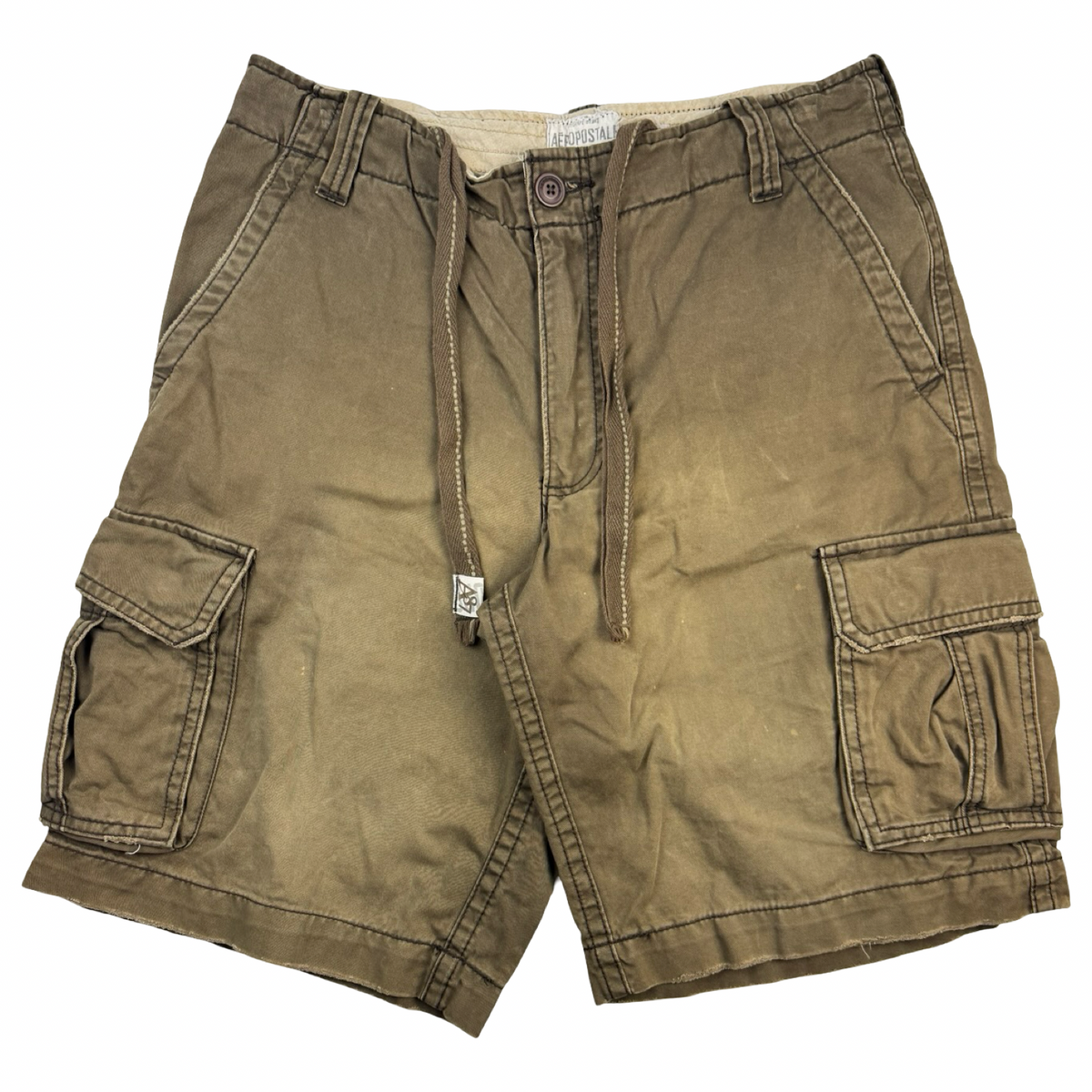 Vintage Y2K Aeropostale Cargo Shorts Brown