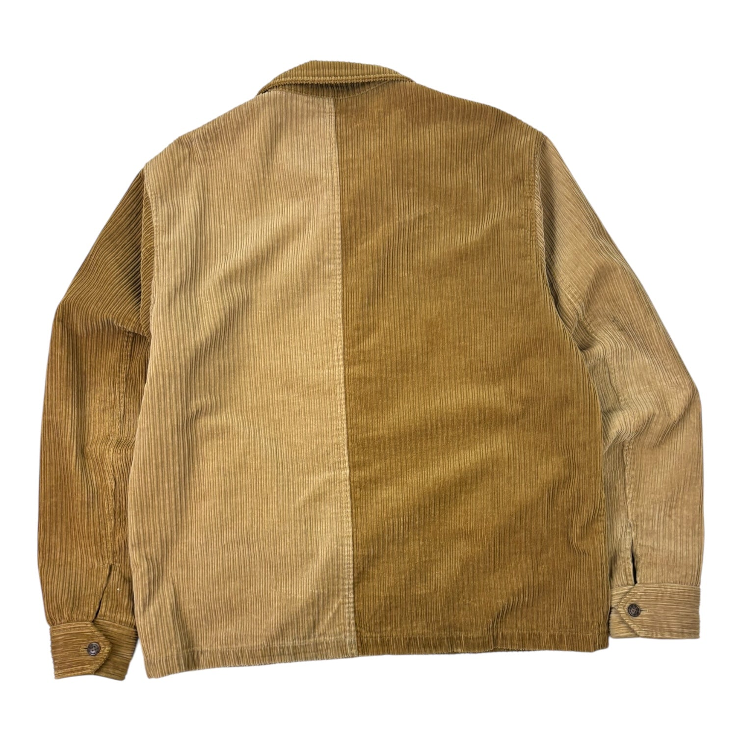 Stussy Mix Up Cord Jacket Brown