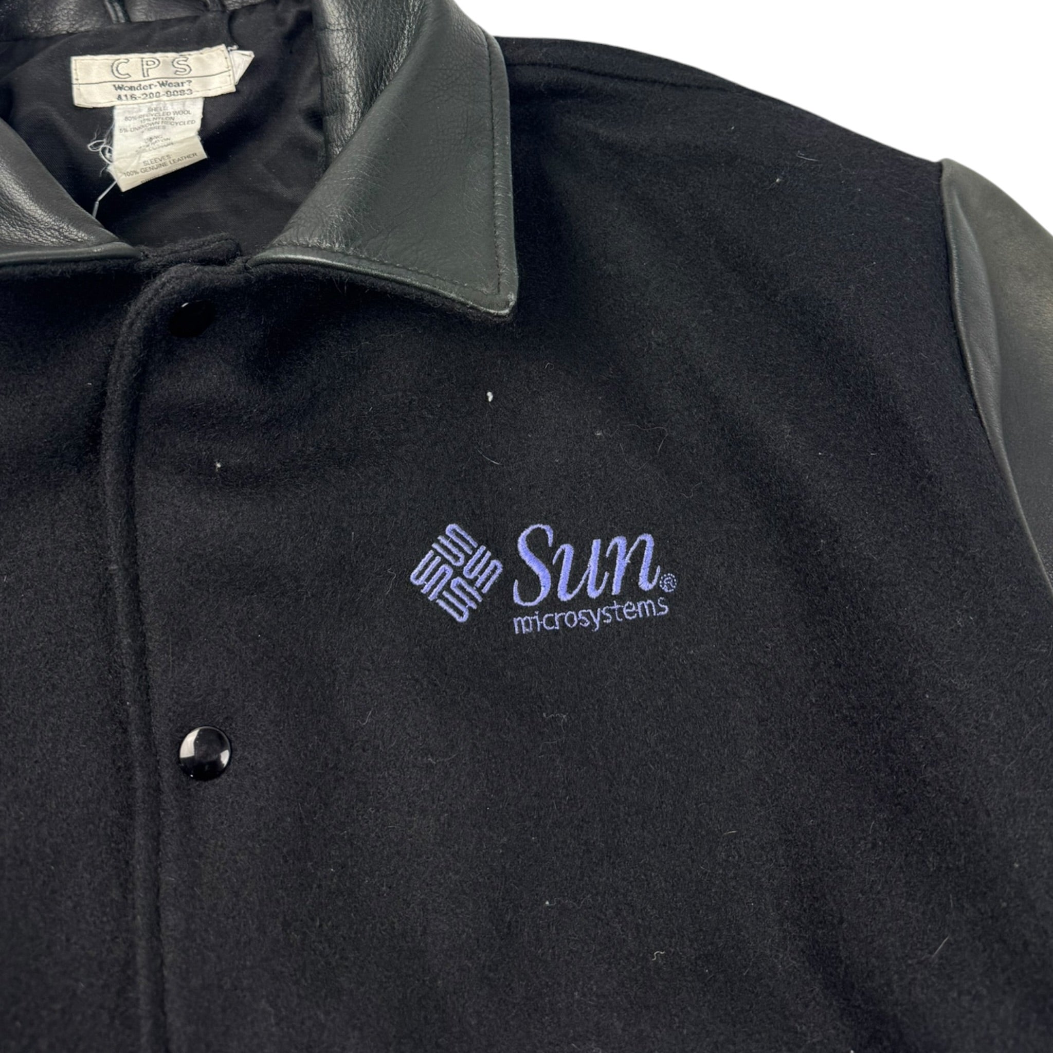 Vintage Java Script Sun Microsystems Varsity Jacket