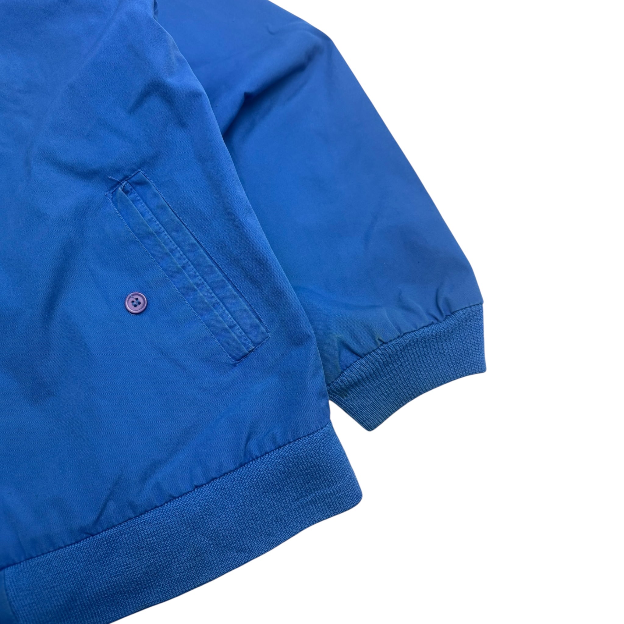 Vintage Izod Lacoste Harrington Jacket Royal
