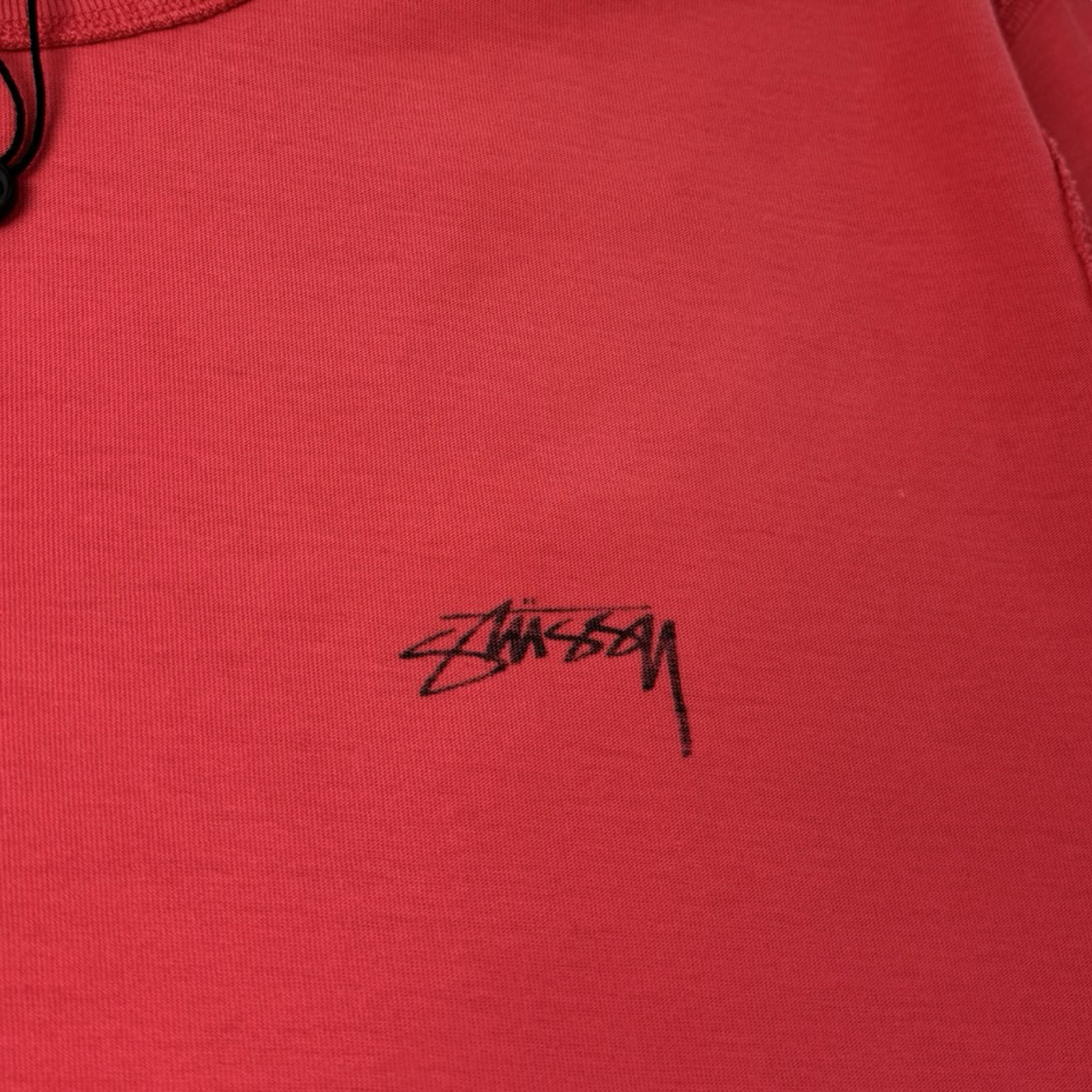 Stussy Lazy S/S T-Shirt Washed Red