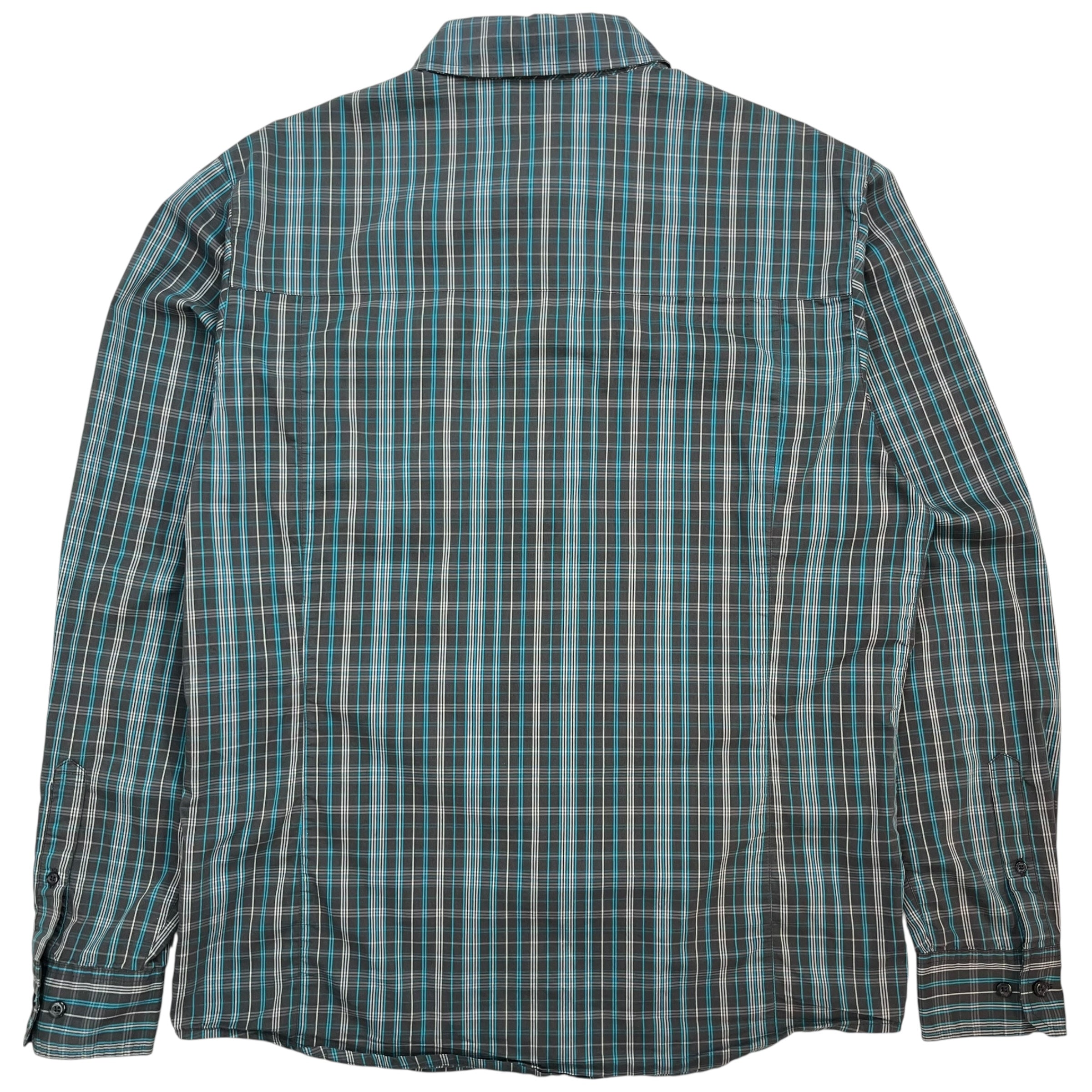 Arc’teryx Button Up Shirt Plaid Blue/Grey