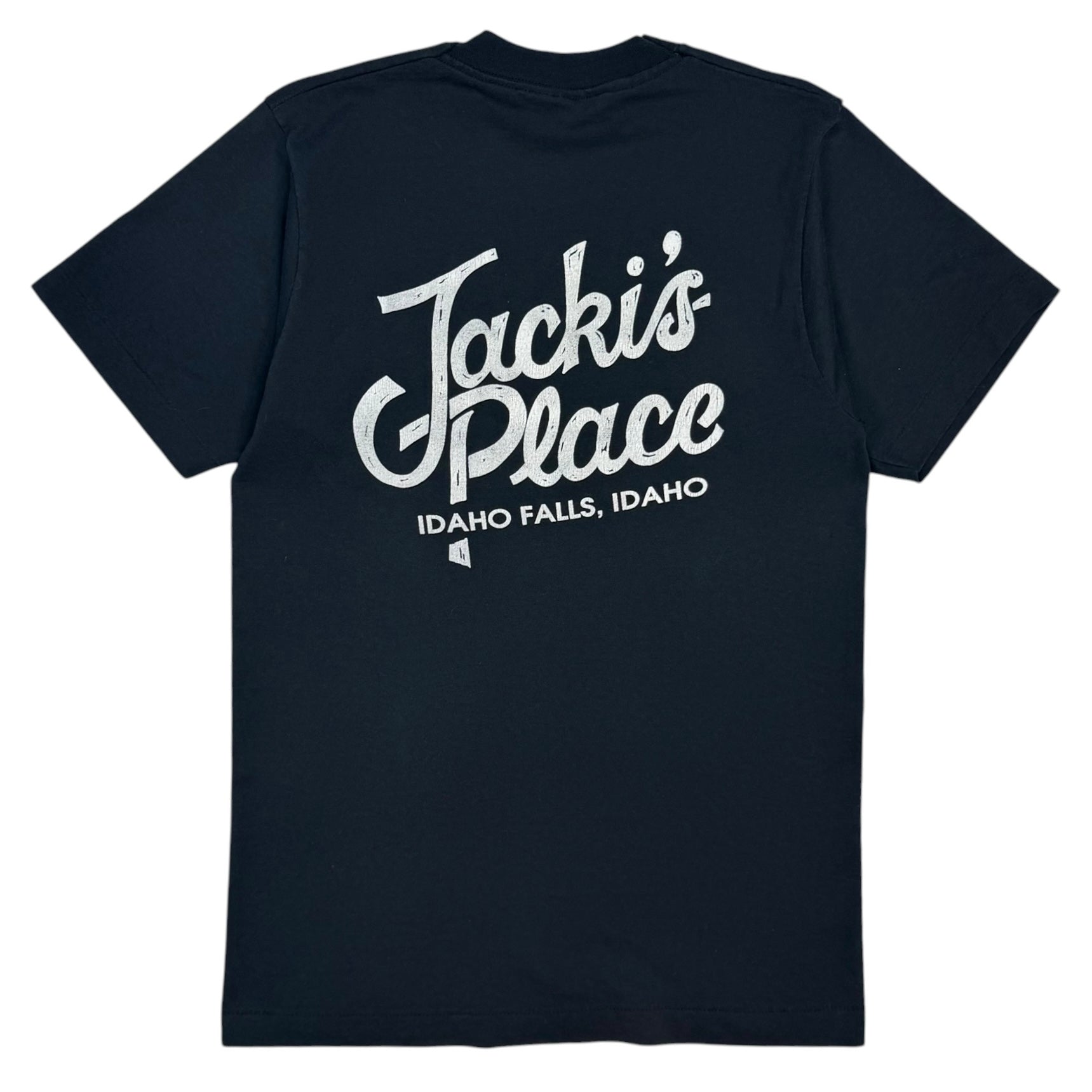 Vintage 80s Jacki’s Place Tee Black