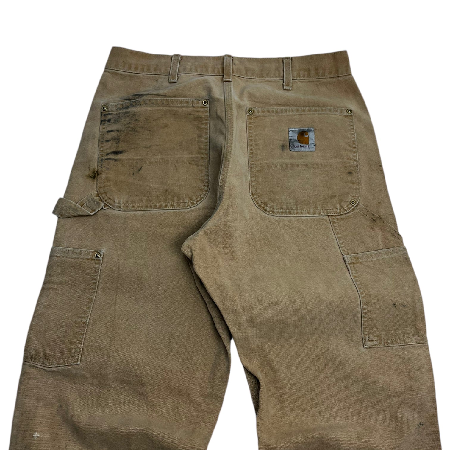 Vintage Carhartt Made in USA Double Knees Tan