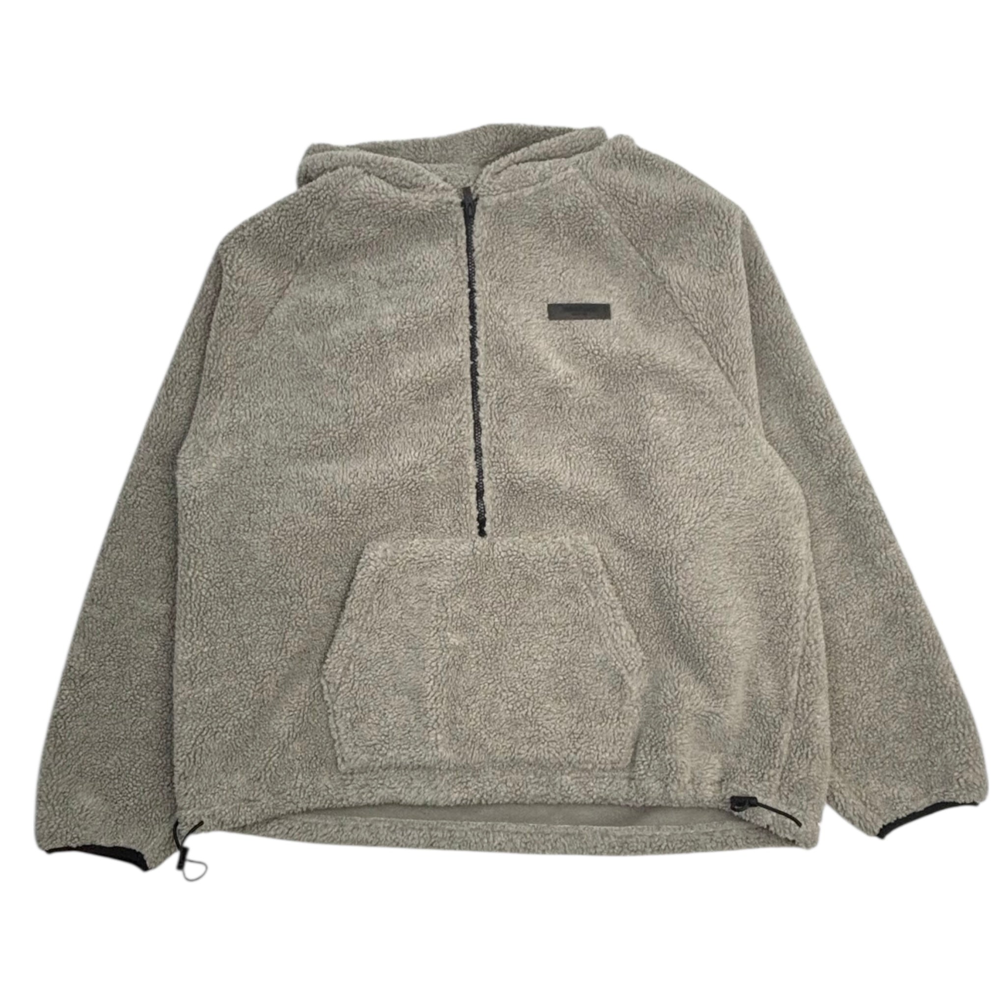 Fear Of God Essentials Sherpa Half Zip Hoodie