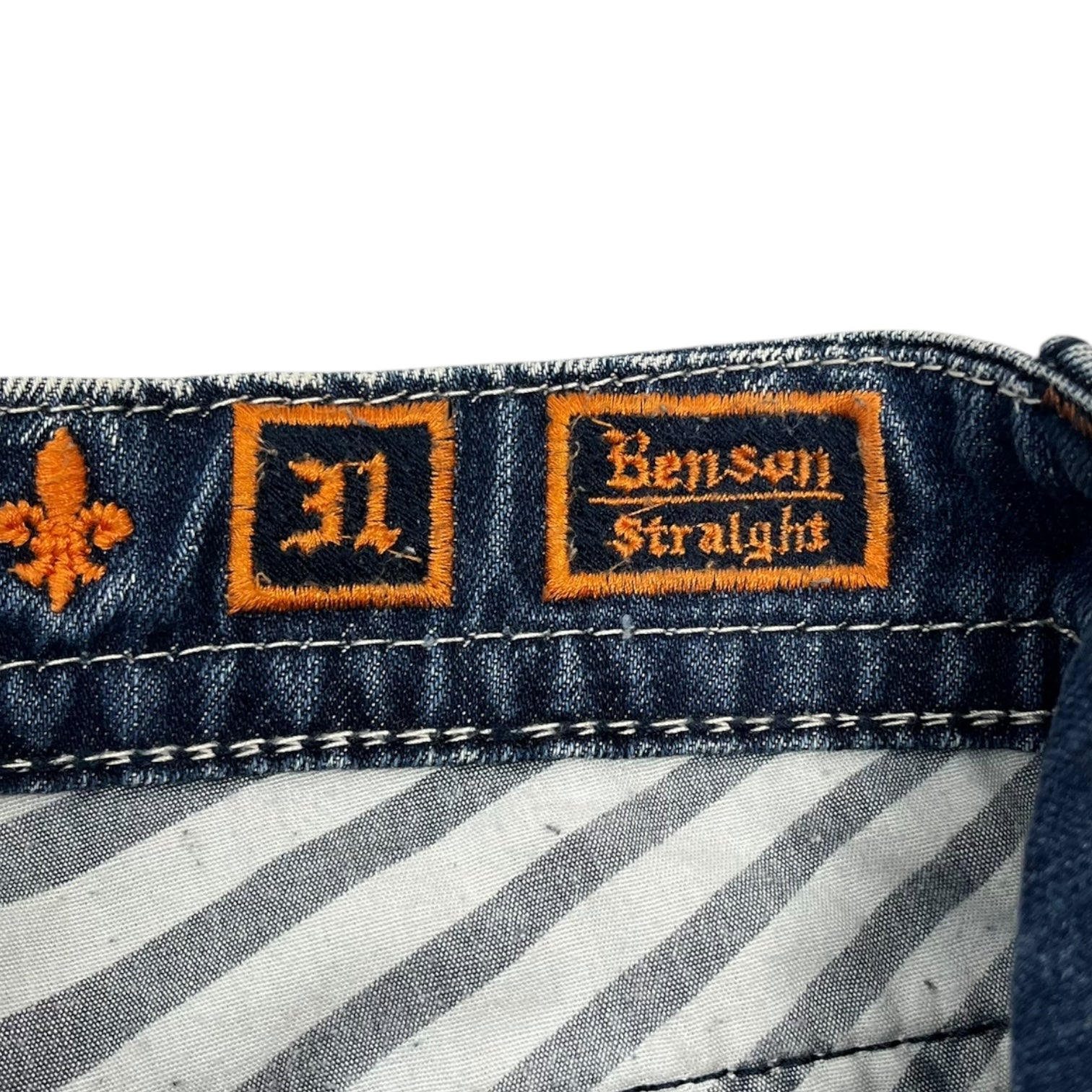 Vintage Y2K Rock Revival Benson Straight Denim