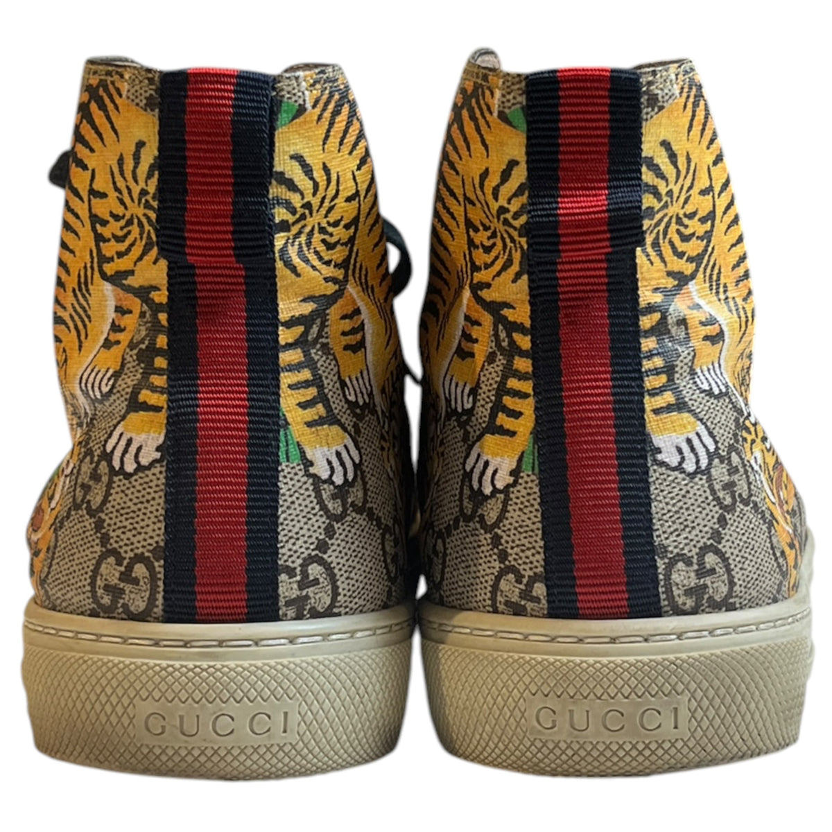 Gucci Bengal Tiger GG Supreme High Top Sneaker