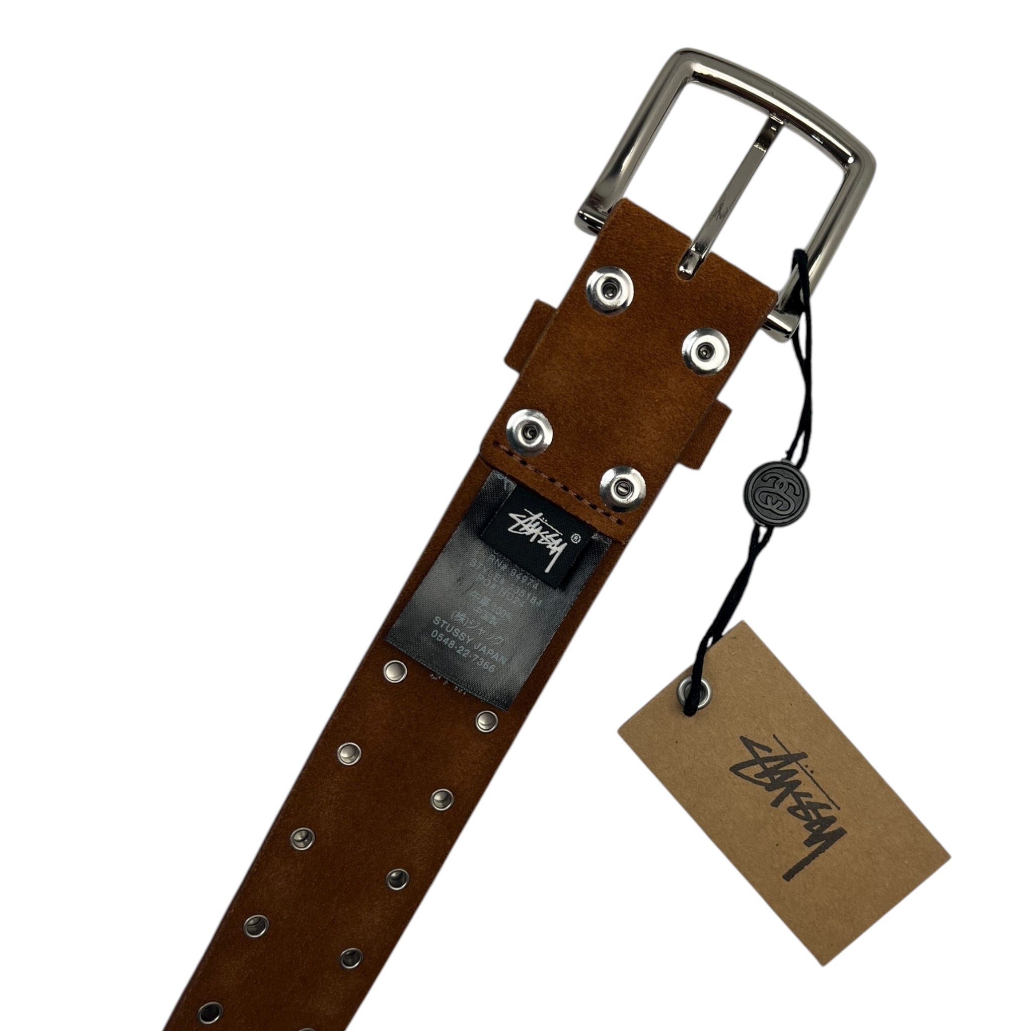 Stussy 8 Ball Studded Belt