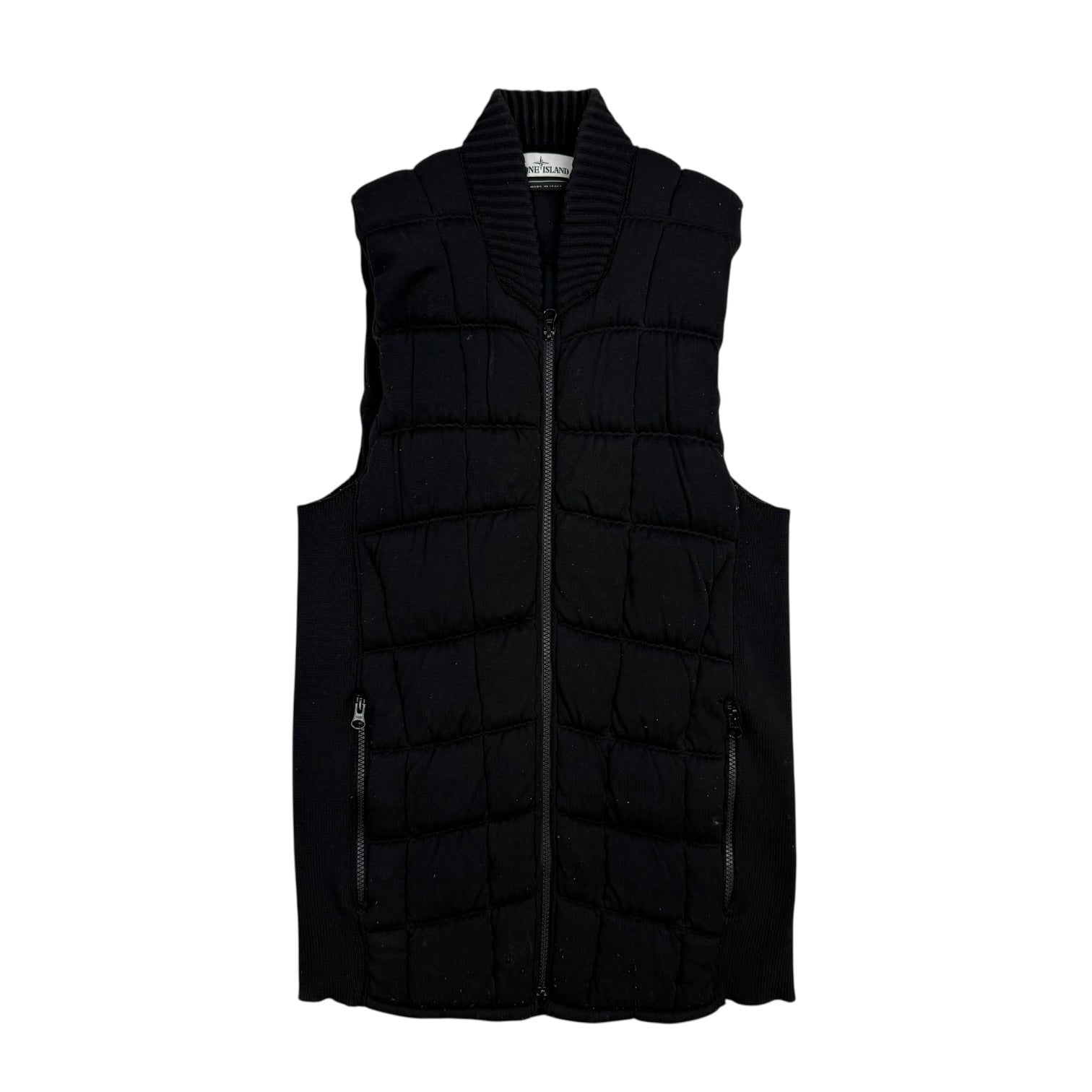 Stone Island Puffer Vest Black