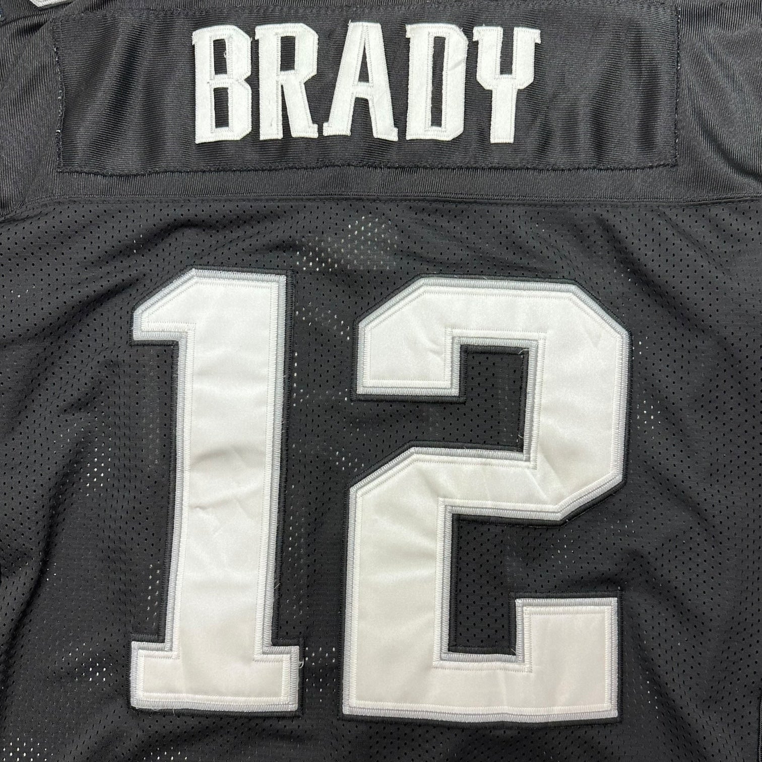 Vintage Reebok New England Patriots Tom Brady Jersey Black