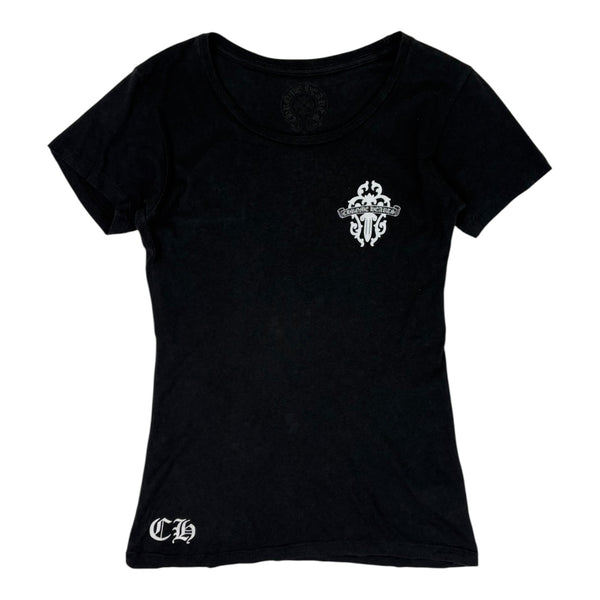 (W) Chrome Hearts Hollywood Dagger Tee Black