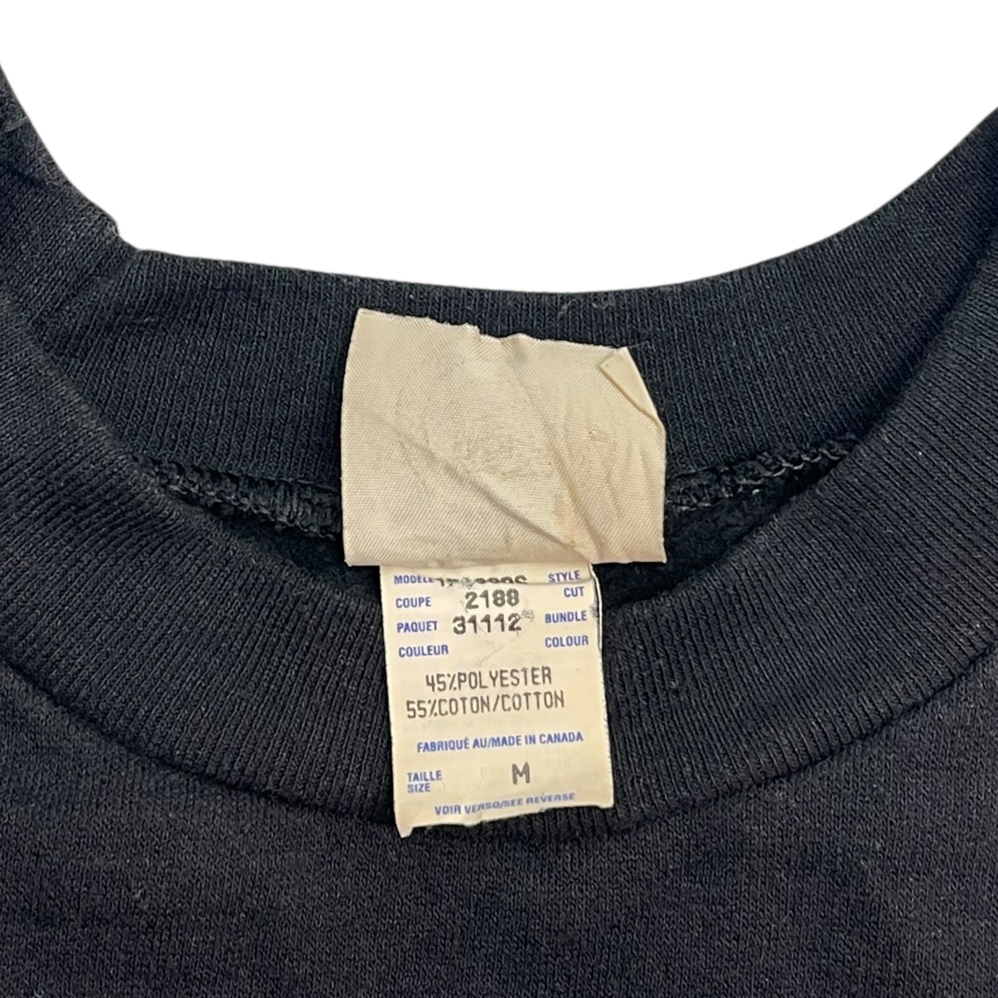 1991 Los Angeles Kings Crewneck Sweatshirt Black