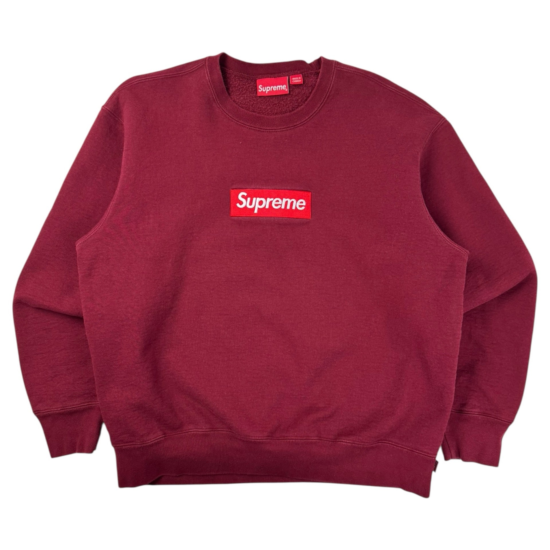 Supreme Box Logo Maroon