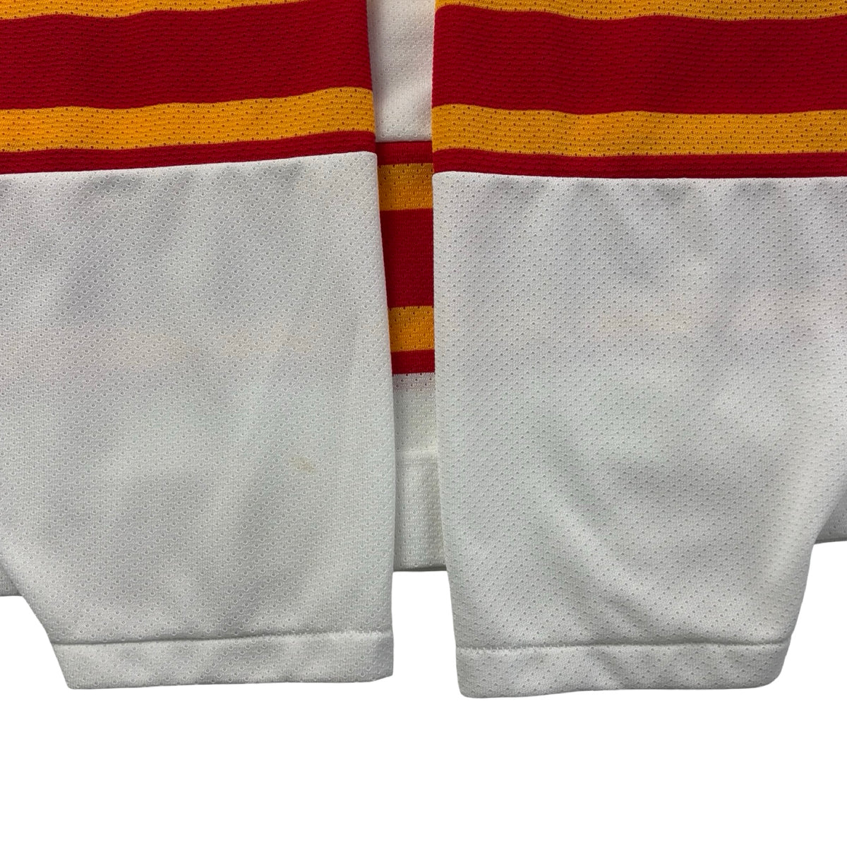 Vintage CCM Calgary Flames 89’ Stanley Cup Patched NHL Home Jersey