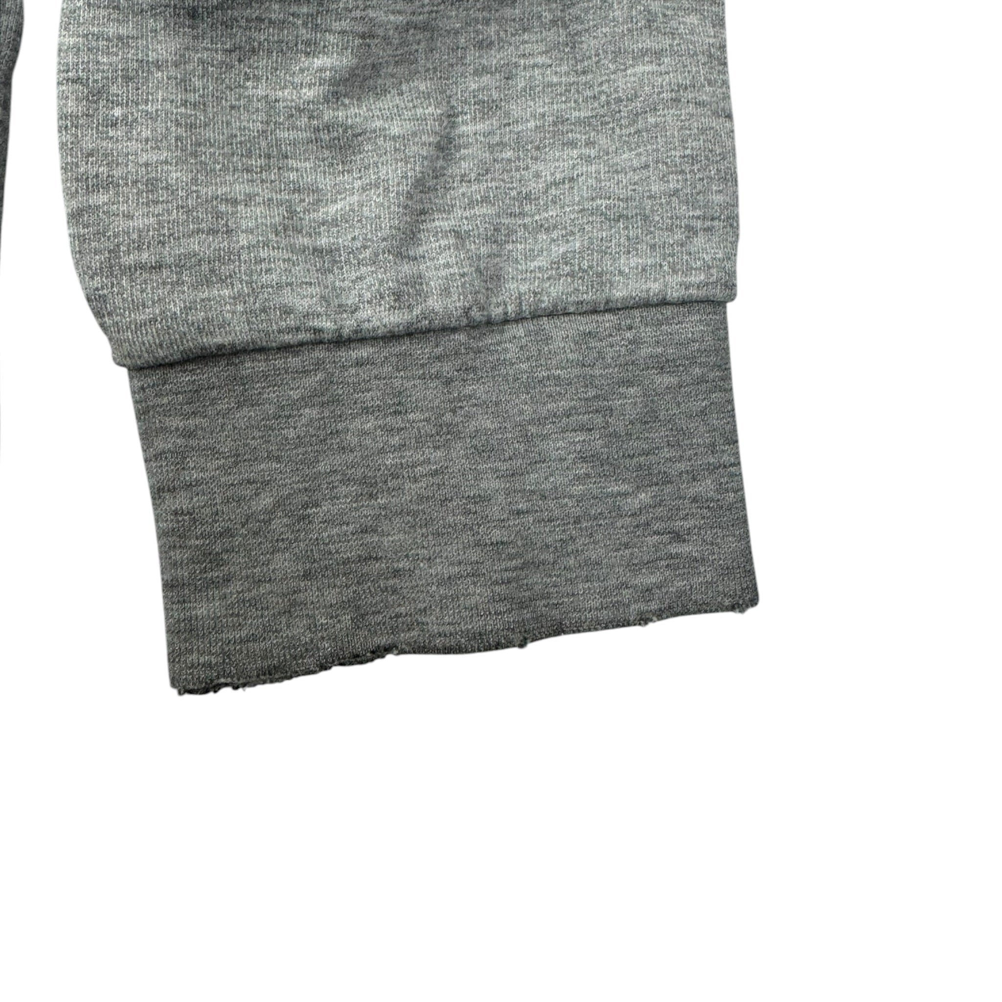 Vintage Nike Center Swoosh Hoodie Grey