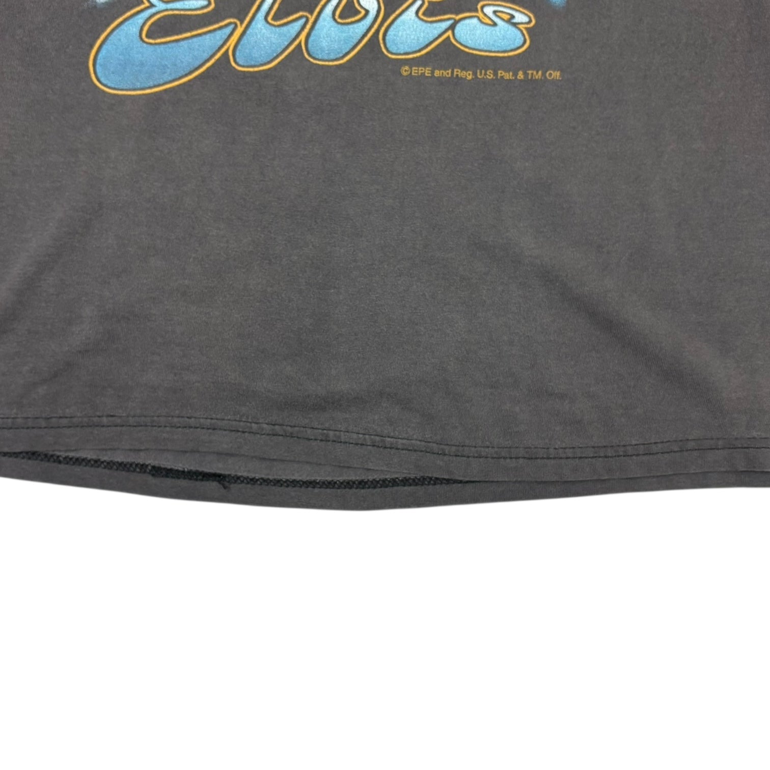 Vintage Elvis Presley Live In Vegas T-Shirt Faded Black