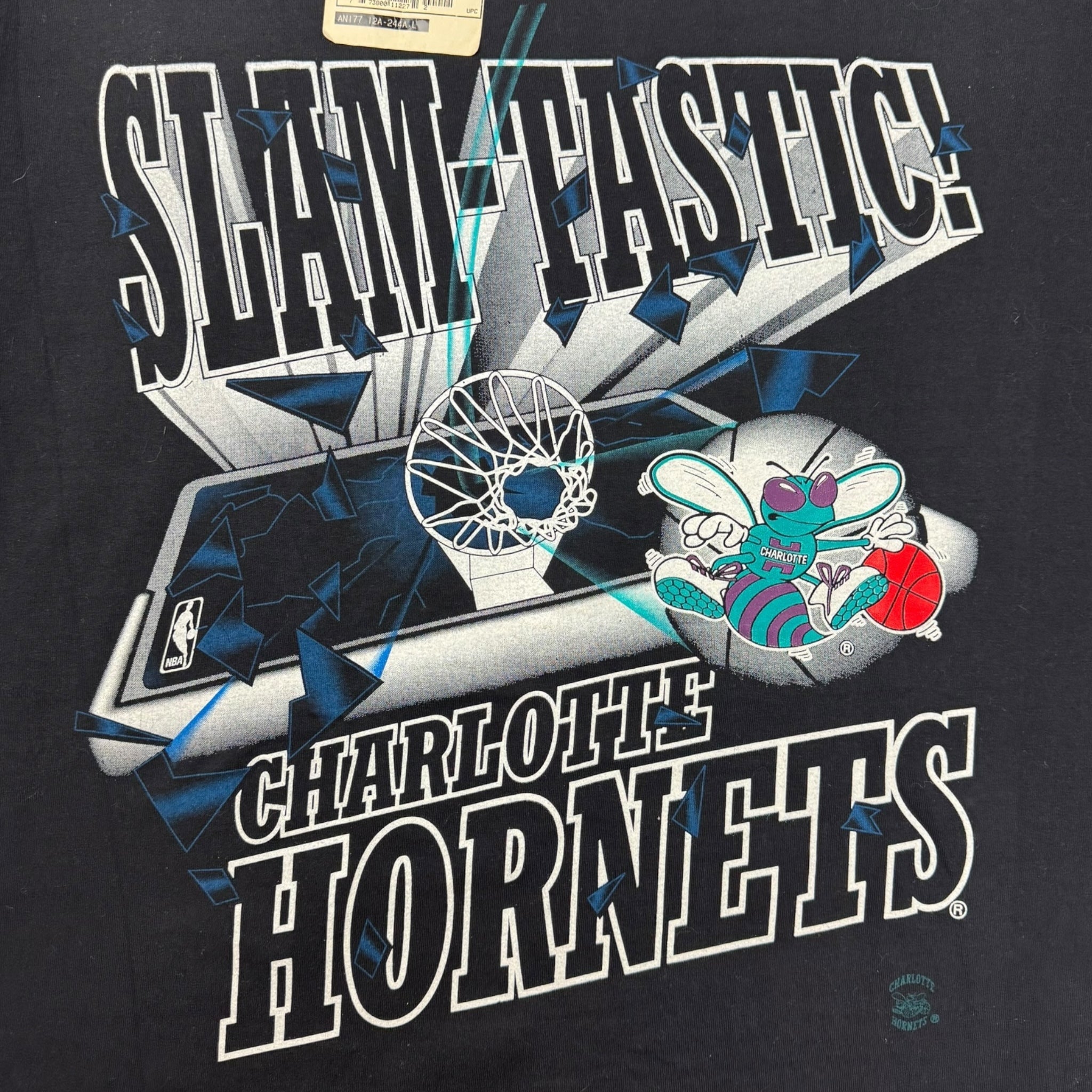 Vintage Charlotte Hornets “Slamtastic” NBA T-Shirt
