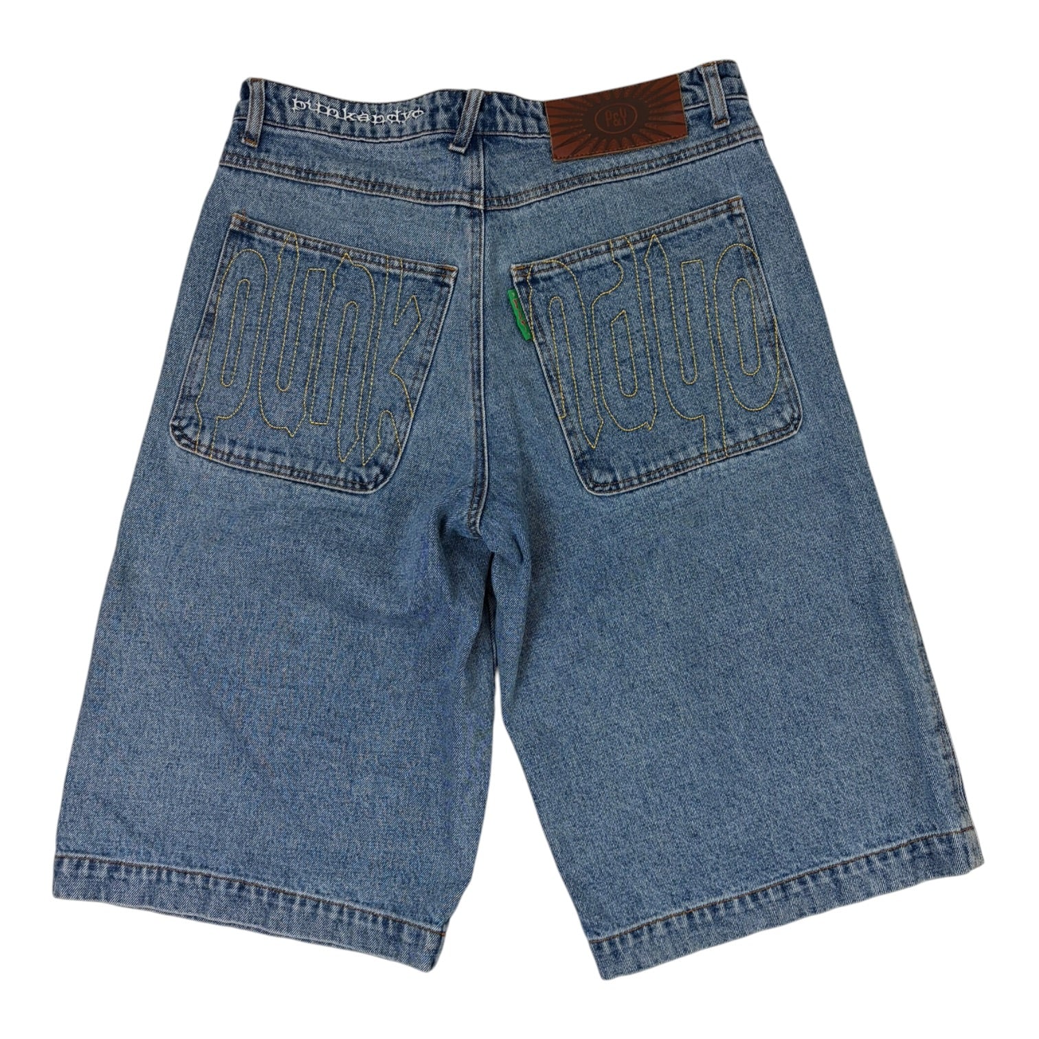 PunkandYo Curve Denim Shorts Medium Wash