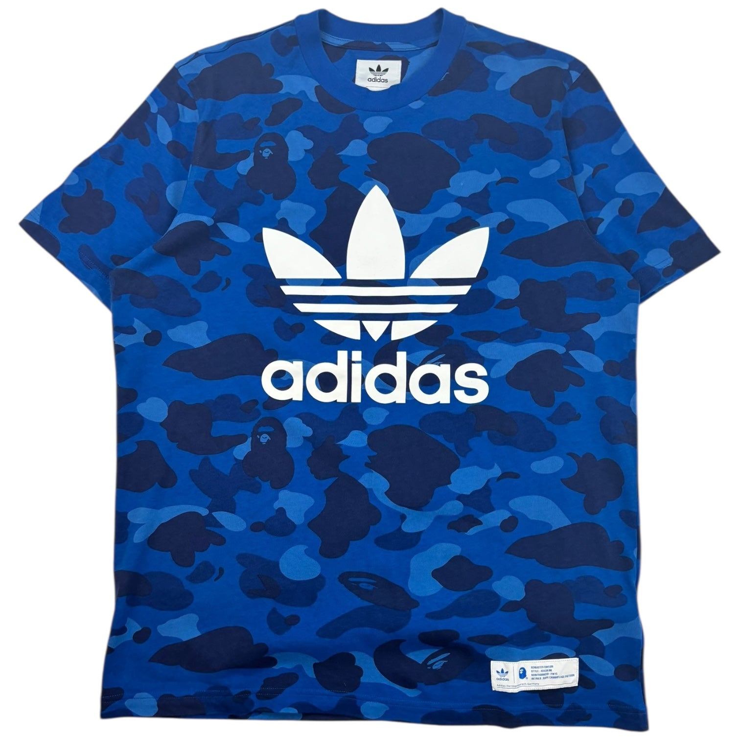 BAPE x Adidas Adicolor T-Shirt Blue