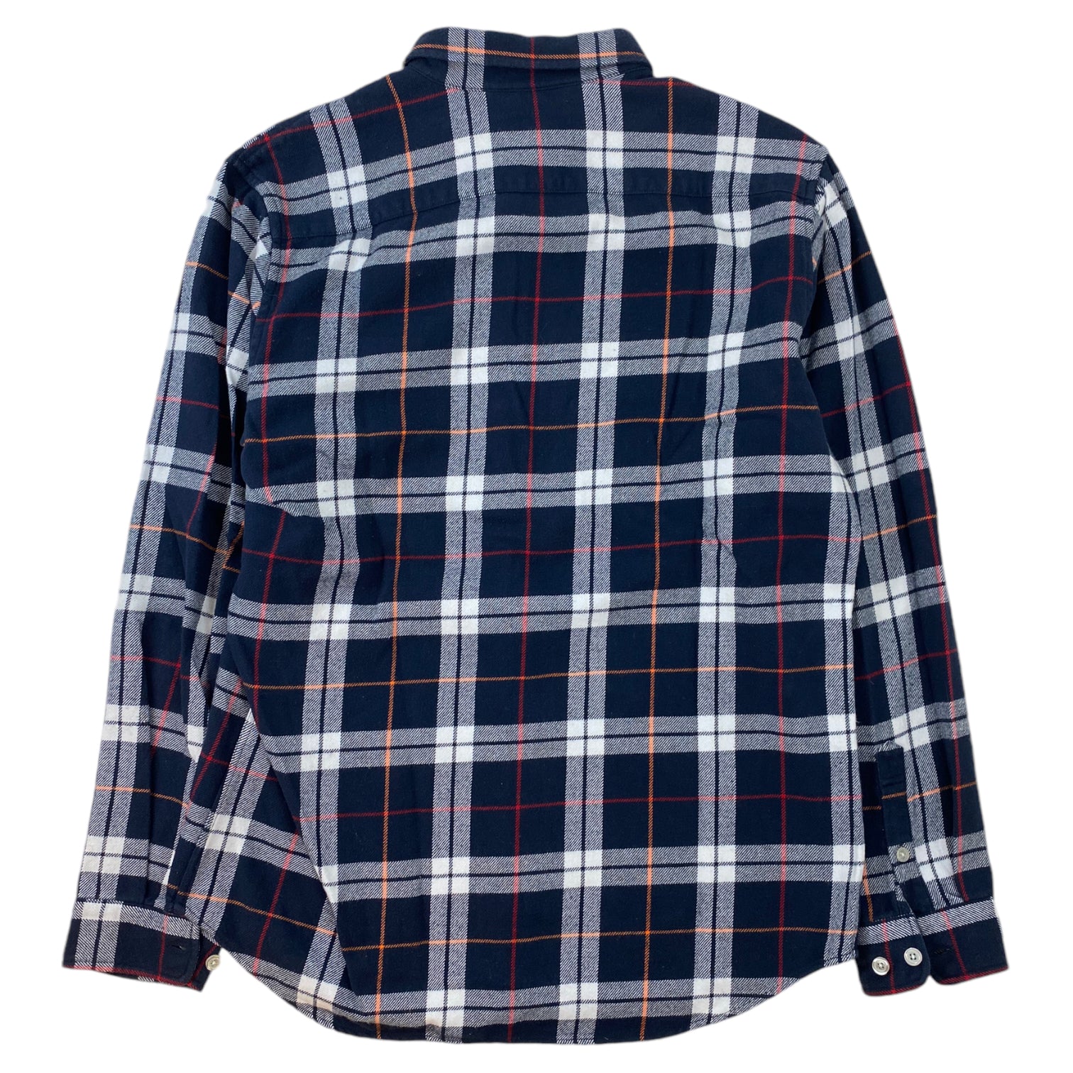 Supreme Checkered Flannel Shirt Navy