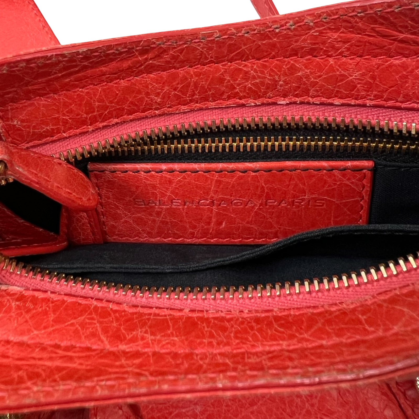 Balenciaga Nano City Bag Orange