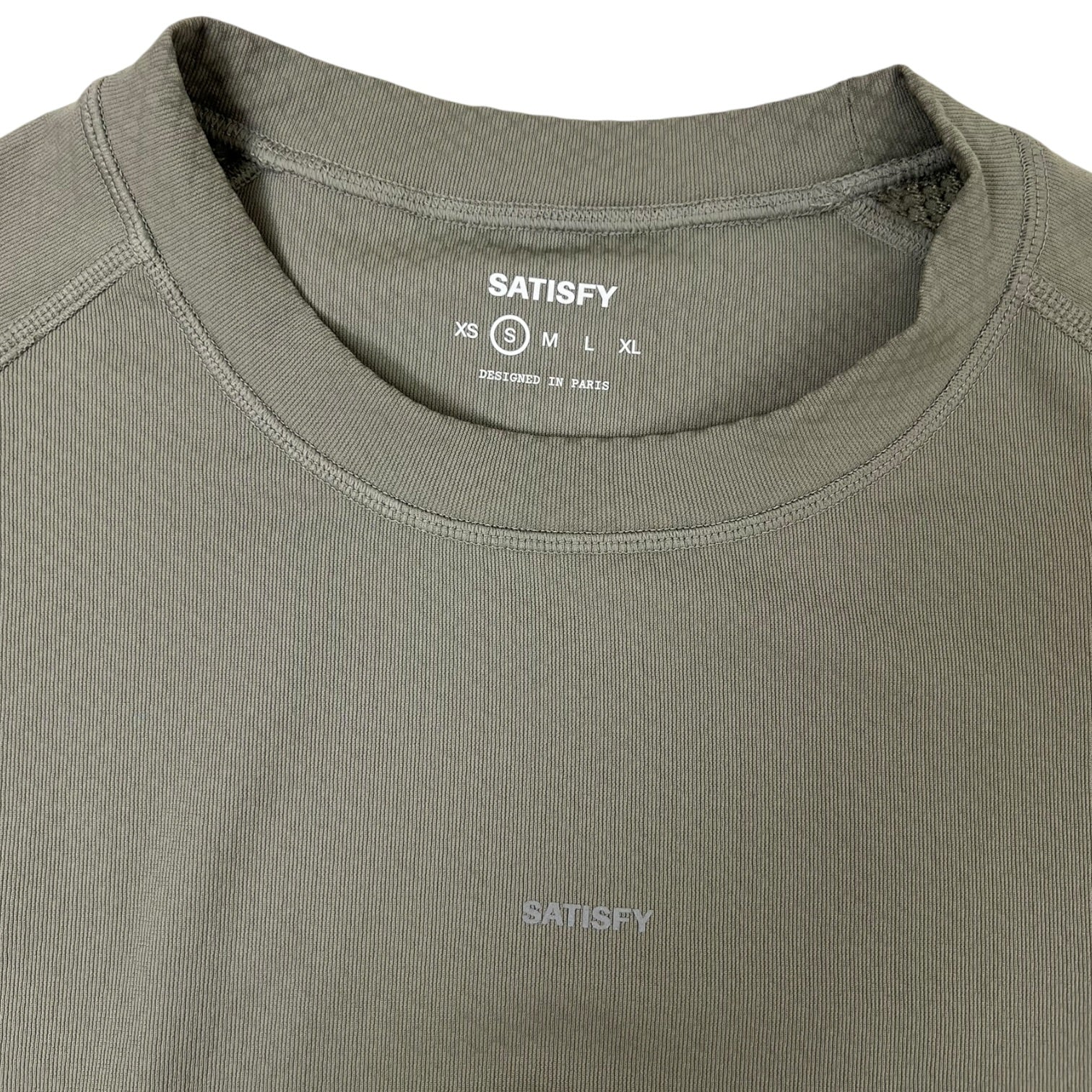 Satisfy Running FuzzFleece Octa Long Sleeve Green