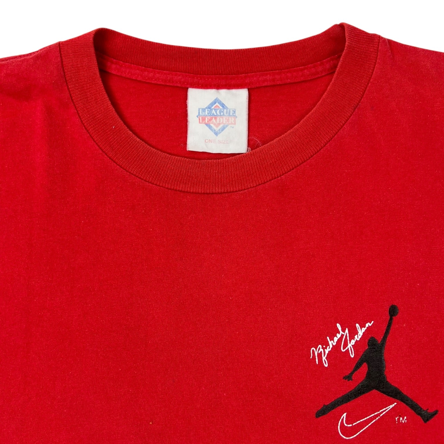 Vintage Jordan Jumpman Flight Logo T-Shirt Red