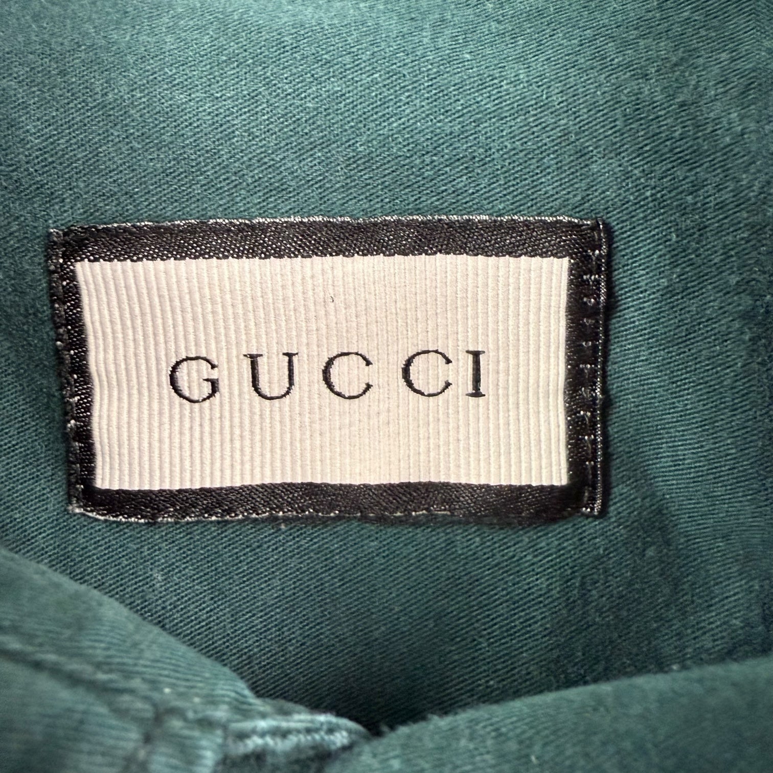 Gucci Button Up Shirt Green