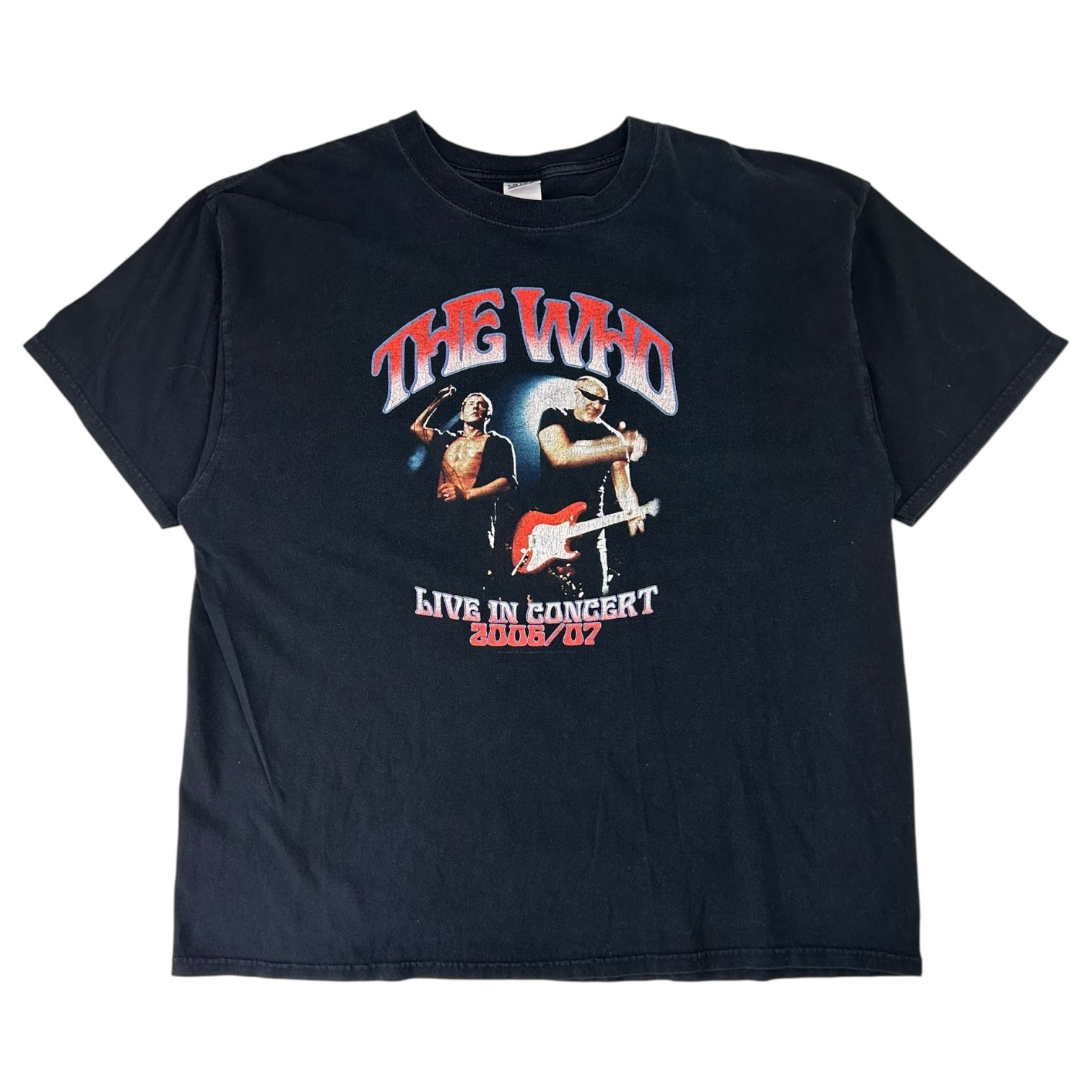 Vintage The Who Band T-Shirt Black
