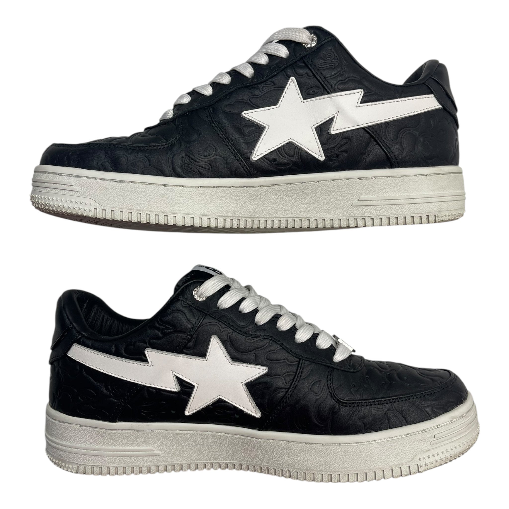 Bape Sta Low #3 Line Camo Black