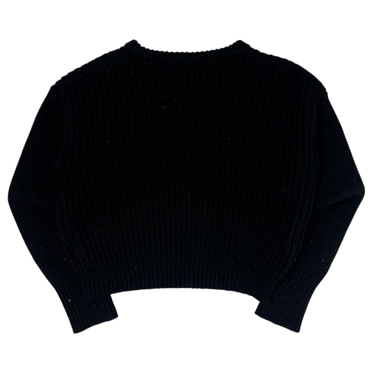 Basketcase Gallery Rib Knit Sweater Black