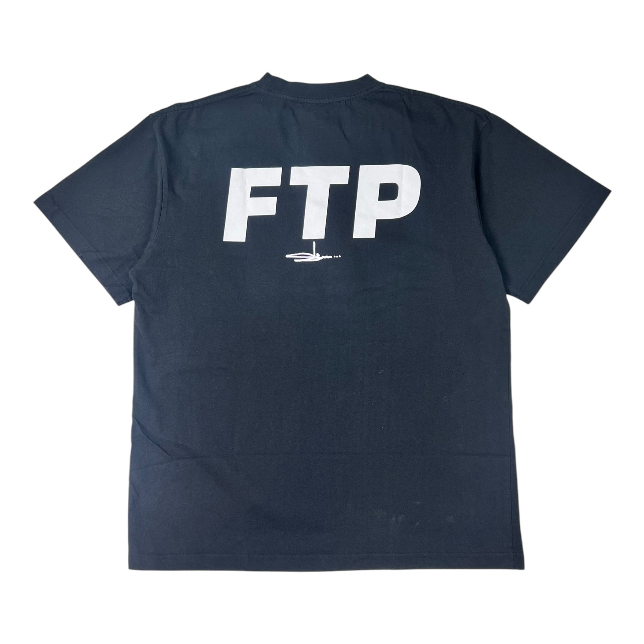 FTP x Slawn Dog Collaboration Graphic T- Shirt Black
