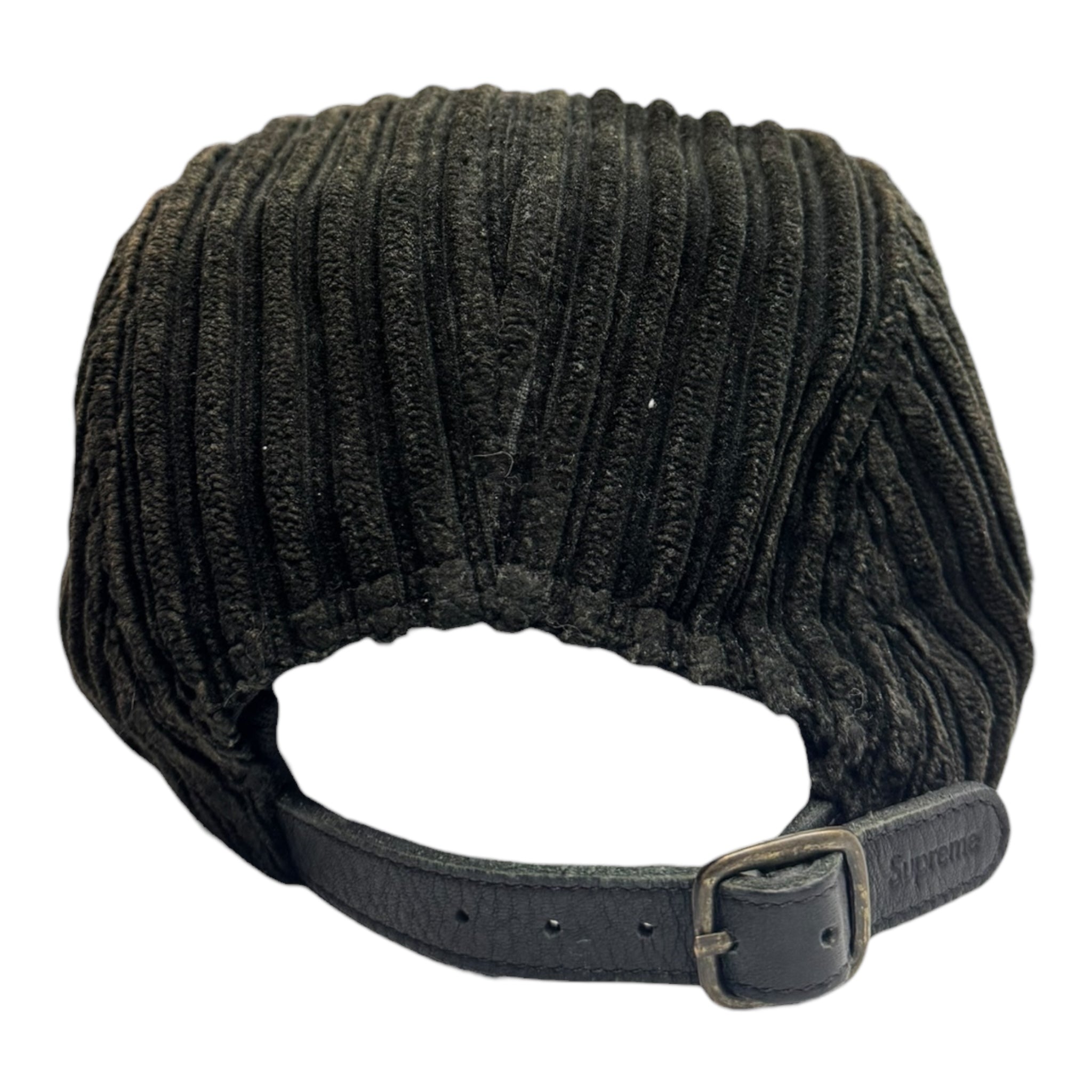 Supreme Corduroy Camp Cap Black