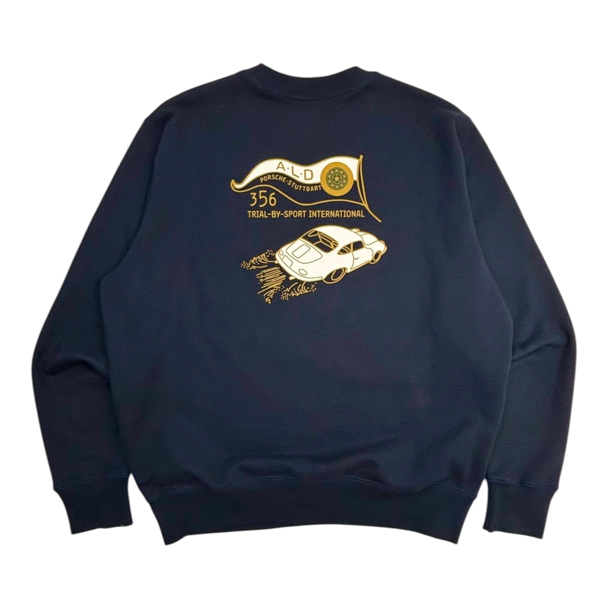 Aimé Leon Dore x Porsche 356 Crewneck Sweatshirt Navy
