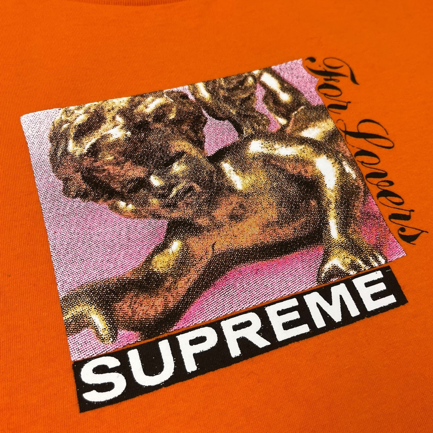 Supreme Lovers Tee Orange