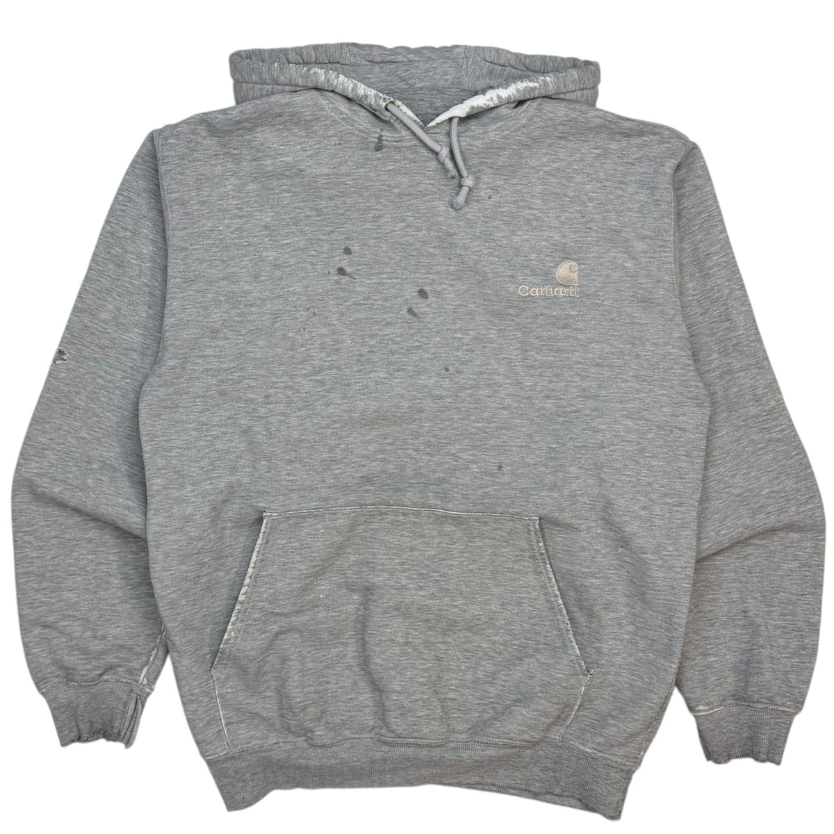 Vintage Carhartt Distressed Hoodie Grey
