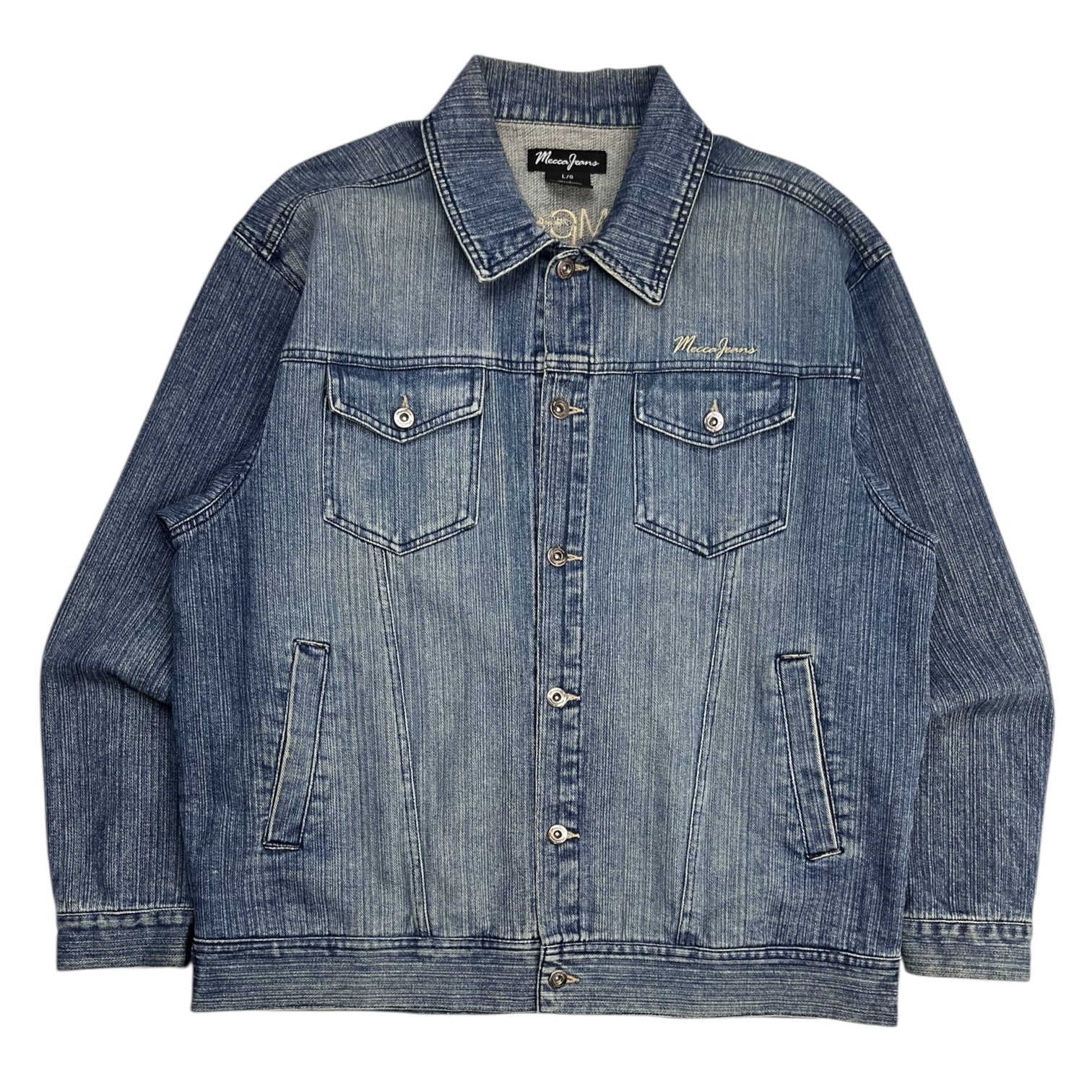 Vintage Y2K Mecca Jeans Trucker Jacket