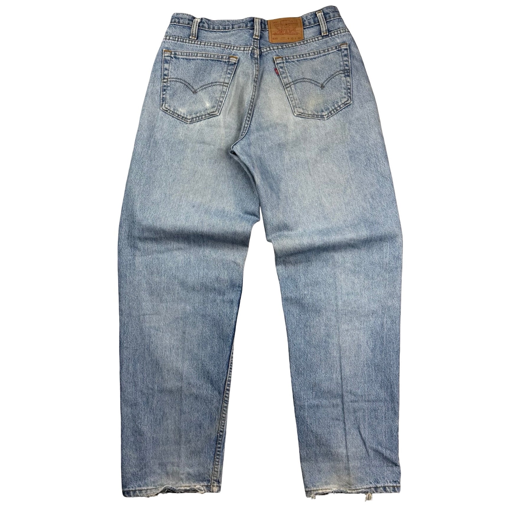 Vintage Levi’s 535 Light Wash Denim Jeans Blue