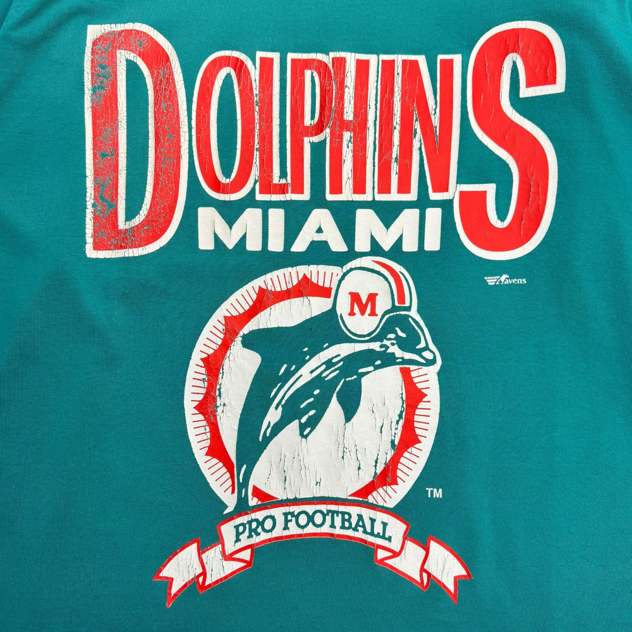 Vintage Miami Dolphins Classic Logo Jersey T-Shirt