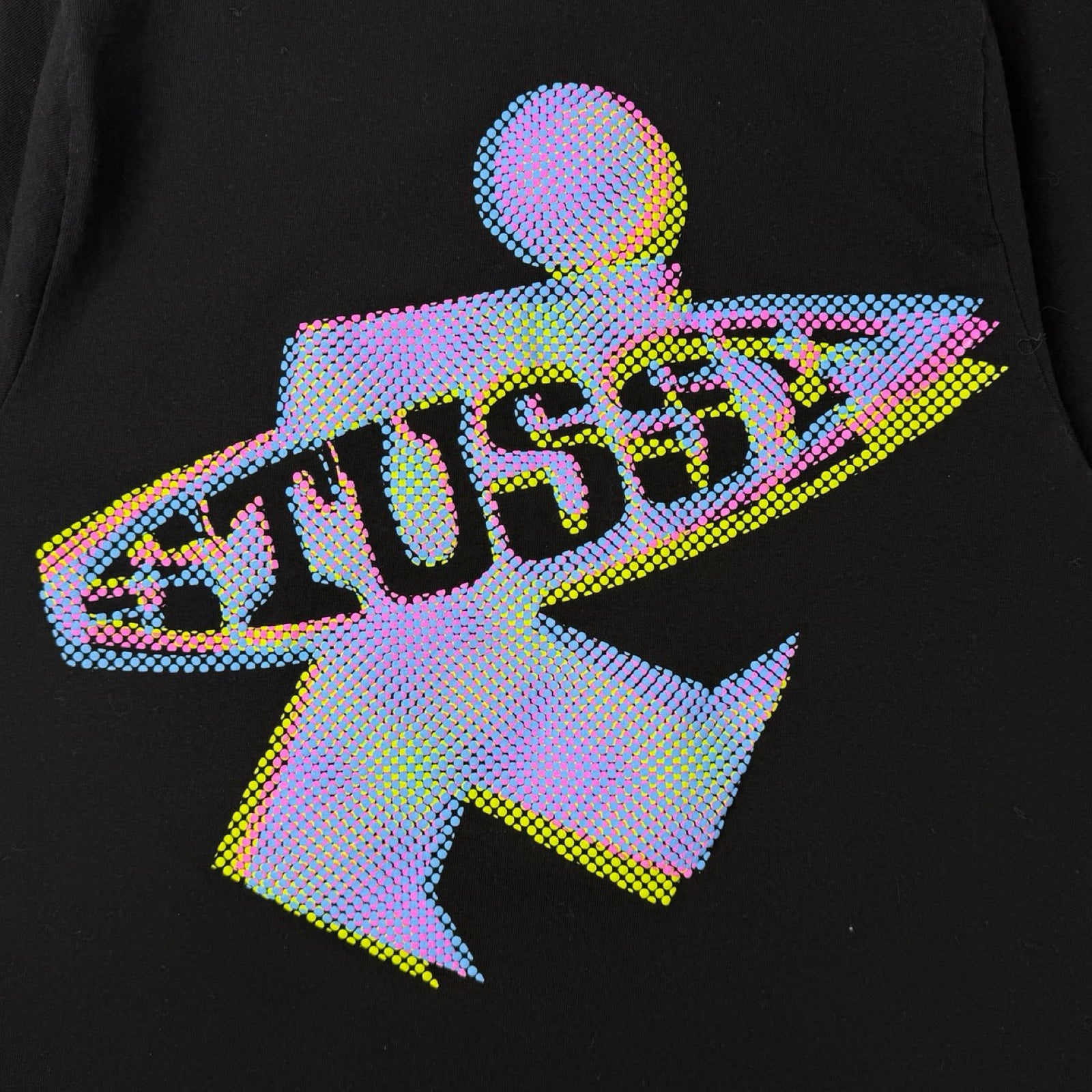 Stussy Dot Surf Tee Black