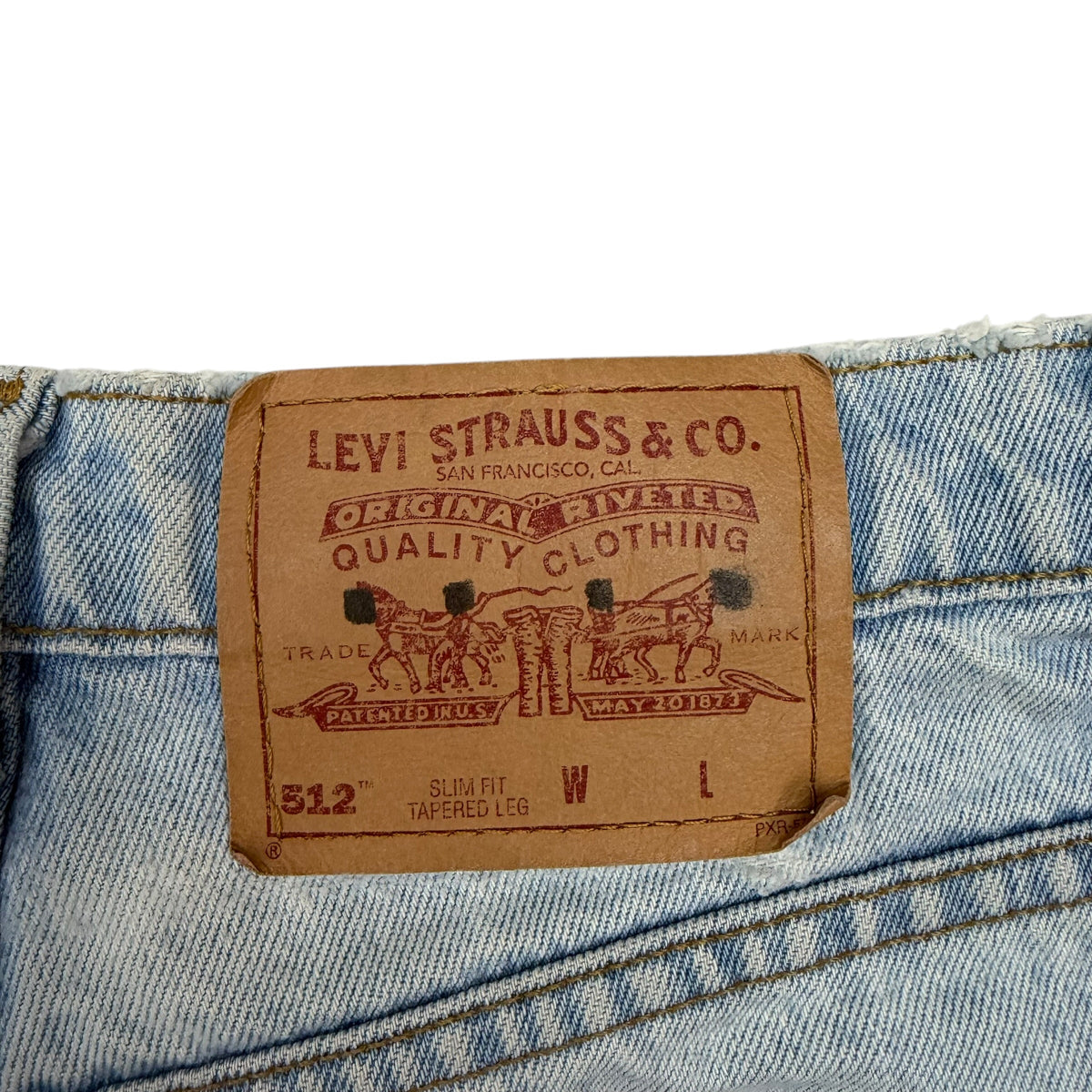 Vintage Levi’s 512 Light Wash Jeans Blue