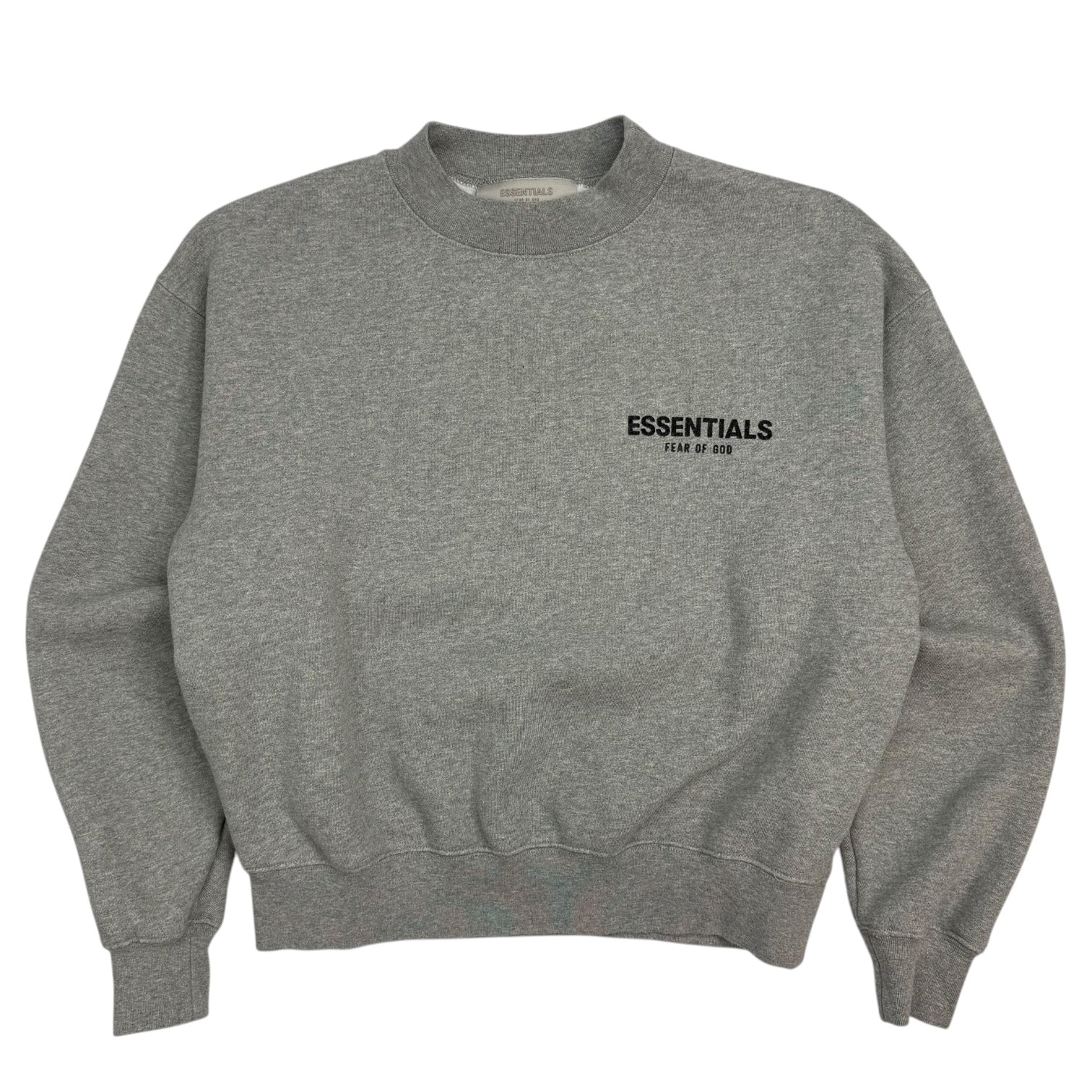 Fear Of God Essentials Kids Crewneck Dark Oatmeal