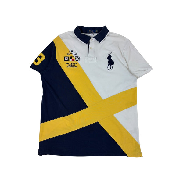 Polo Ralph Lauren Big Pony Yacht Club Shirt White/Navy