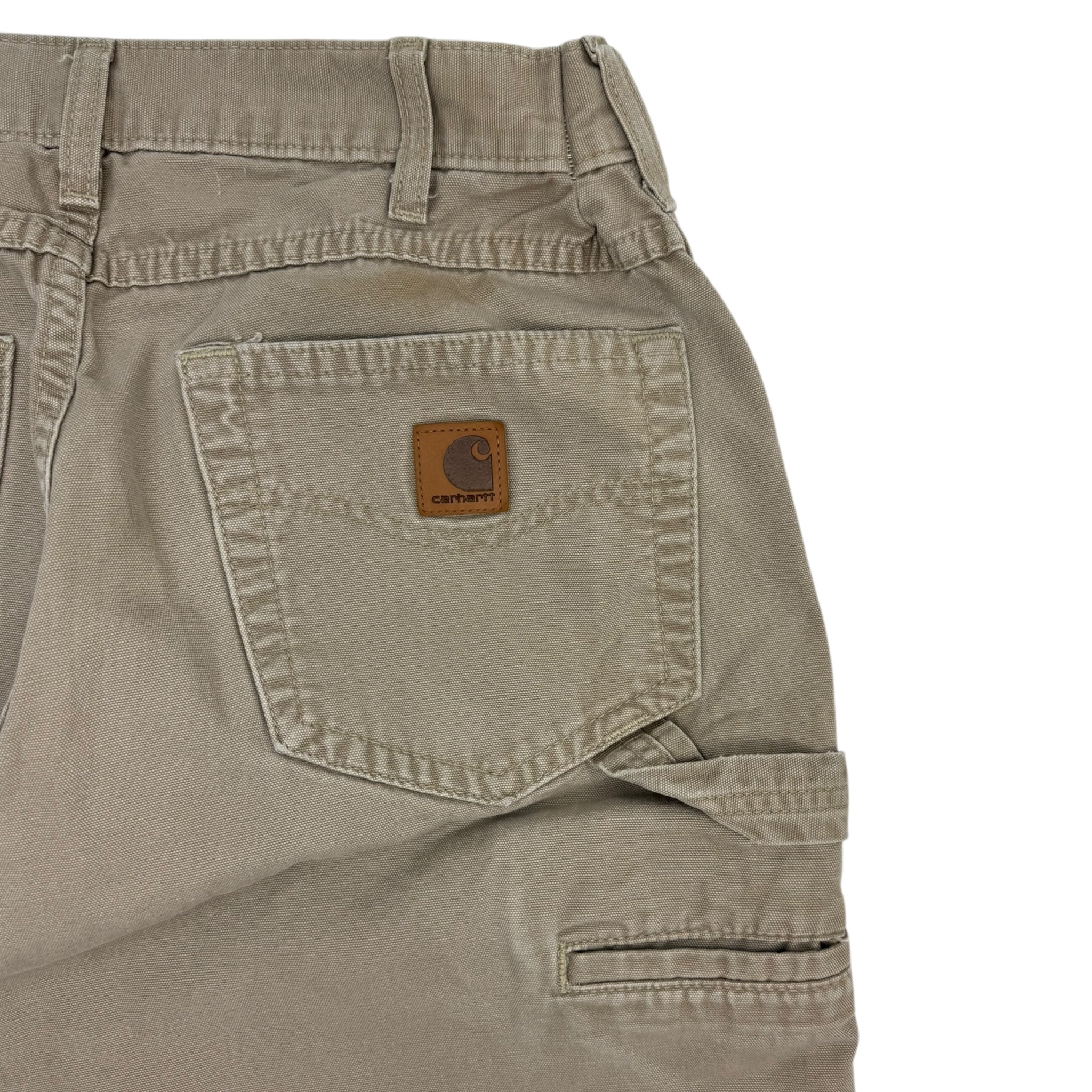 Carhartt Light Tan Carpenter Bottoms